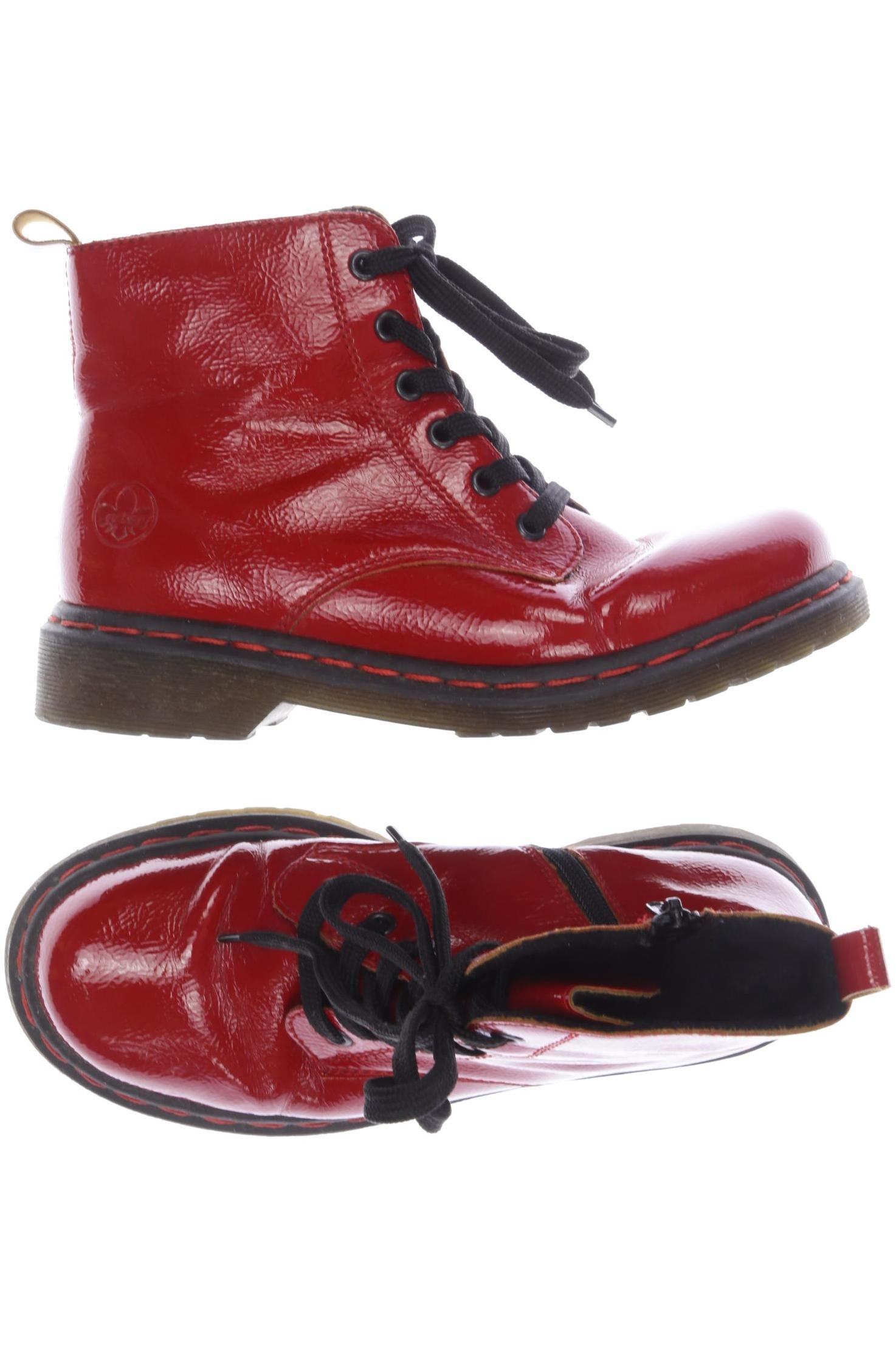 

Rieker Damen Stiefelette, rot, Gr. 38