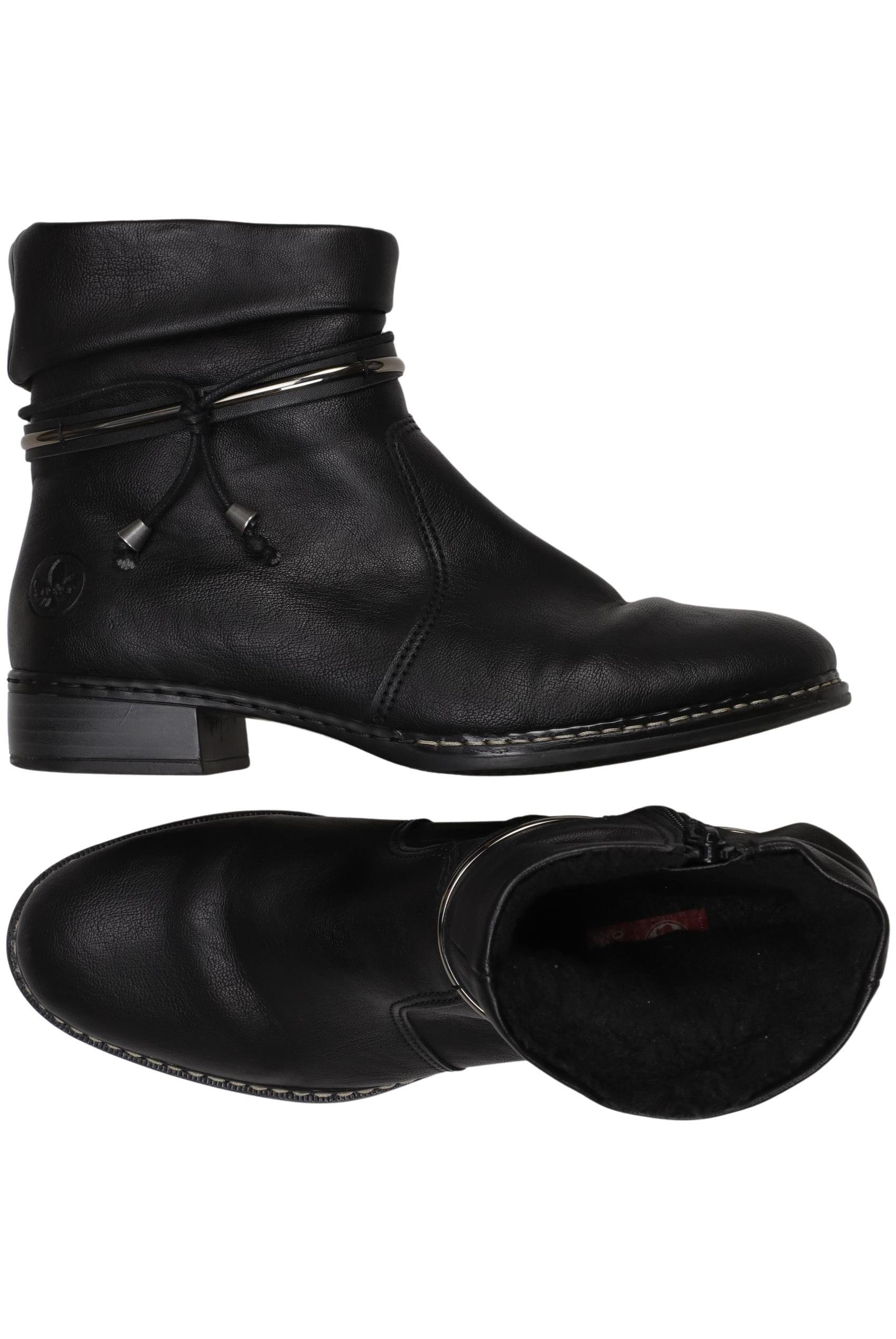 

Rieker Damen Stiefelette, schwarz, Gr. 40