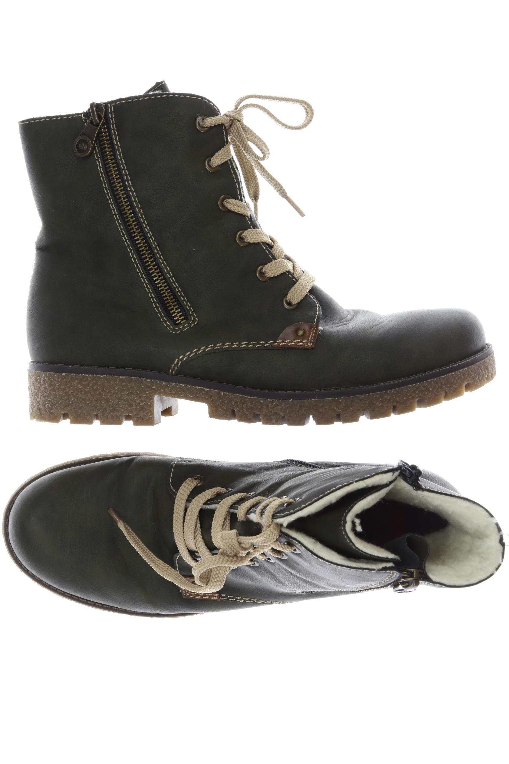 

Rieker Damen Stiefelette, grün, Gr. 41