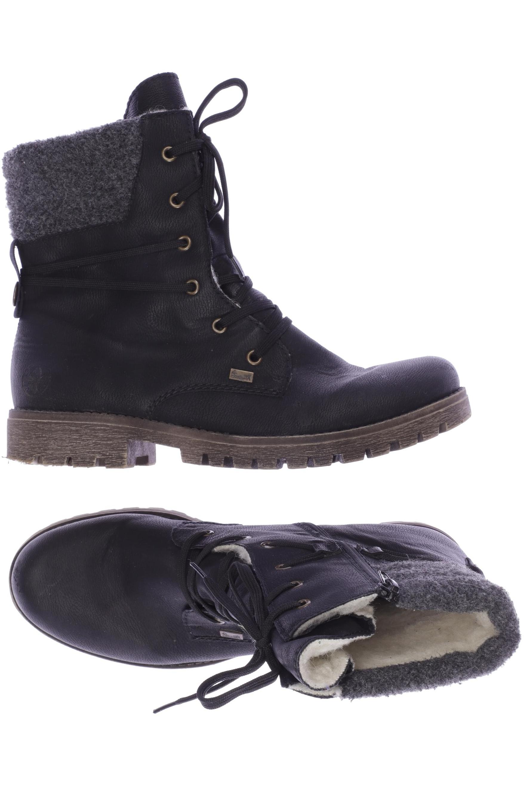 

Rieker Damen Stiefelette, schwarz