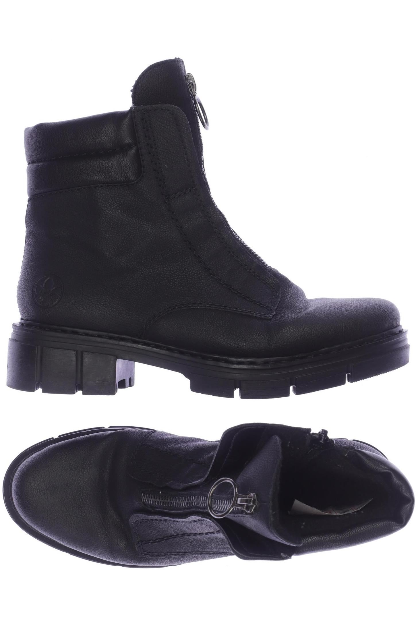 

Rieker Damen Stiefelette, schwarz, Gr. 38