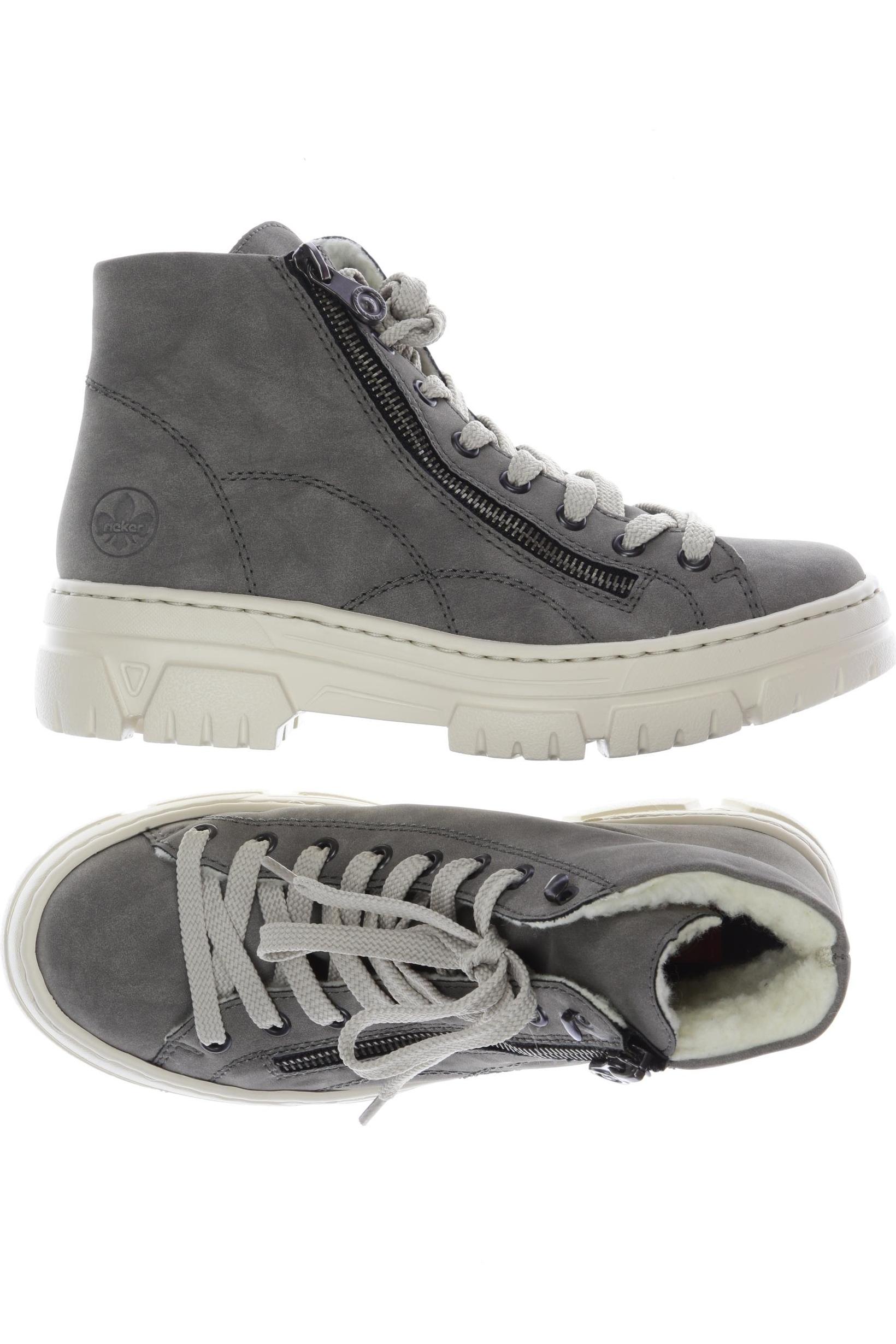 

Rieker Damen Stiefelette, grau, Gr. 37