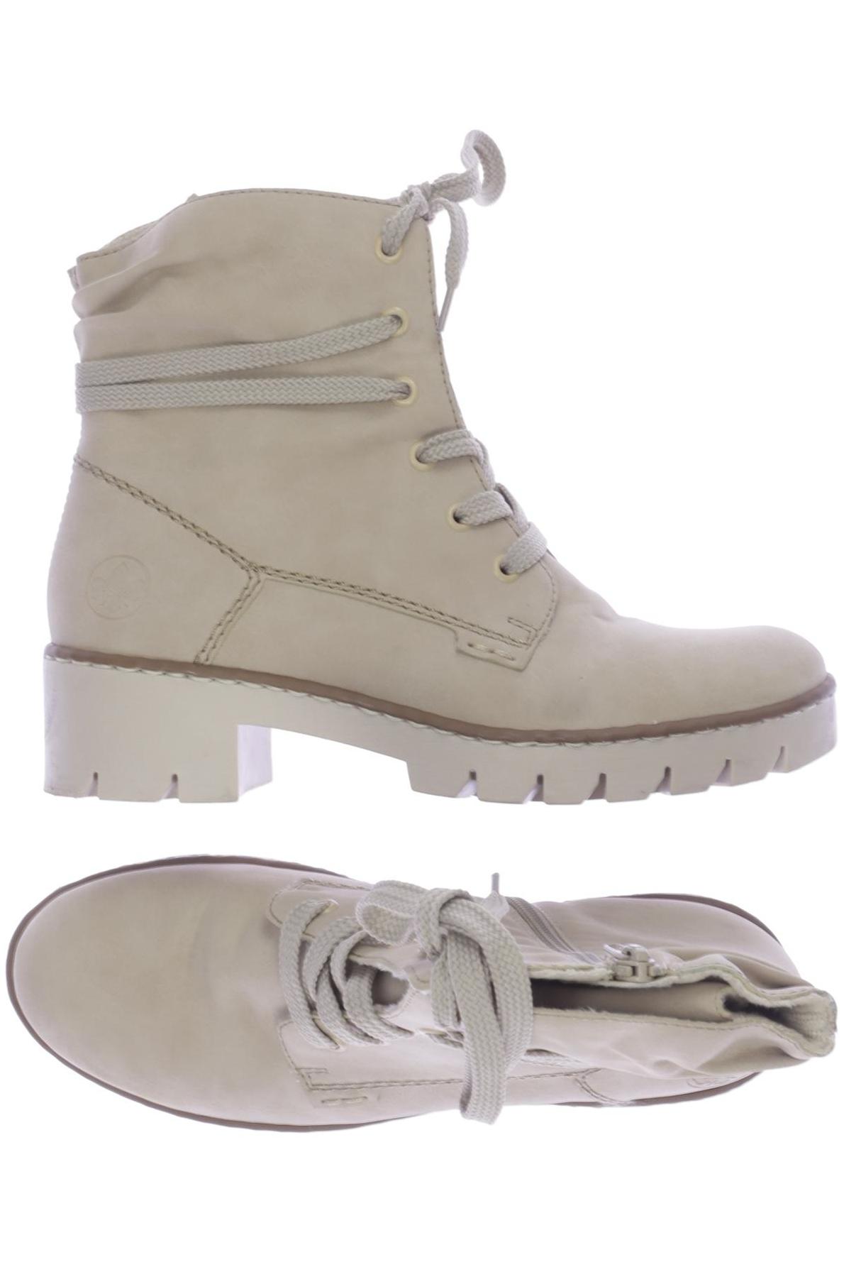 

Rieker Damen Stiefelette, beige, Gr. 38