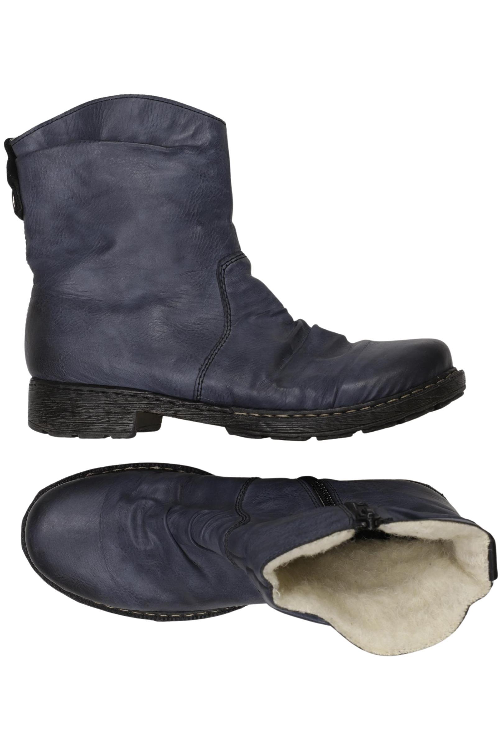 

Rieker Damen Stiefelette, marineblau, Gr. 37