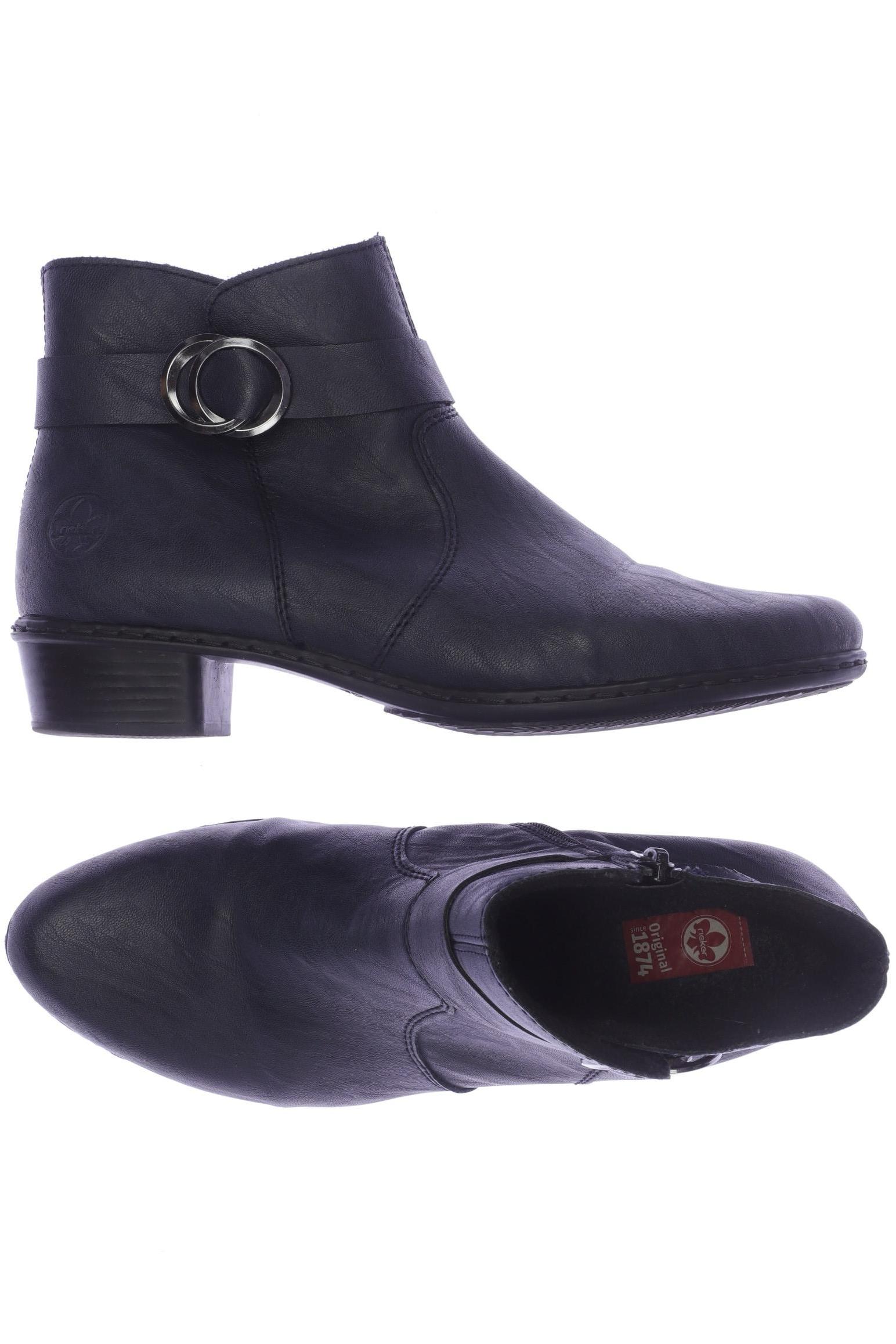 

Rieker Damen Stiefelette, marineblau, Gr. 40