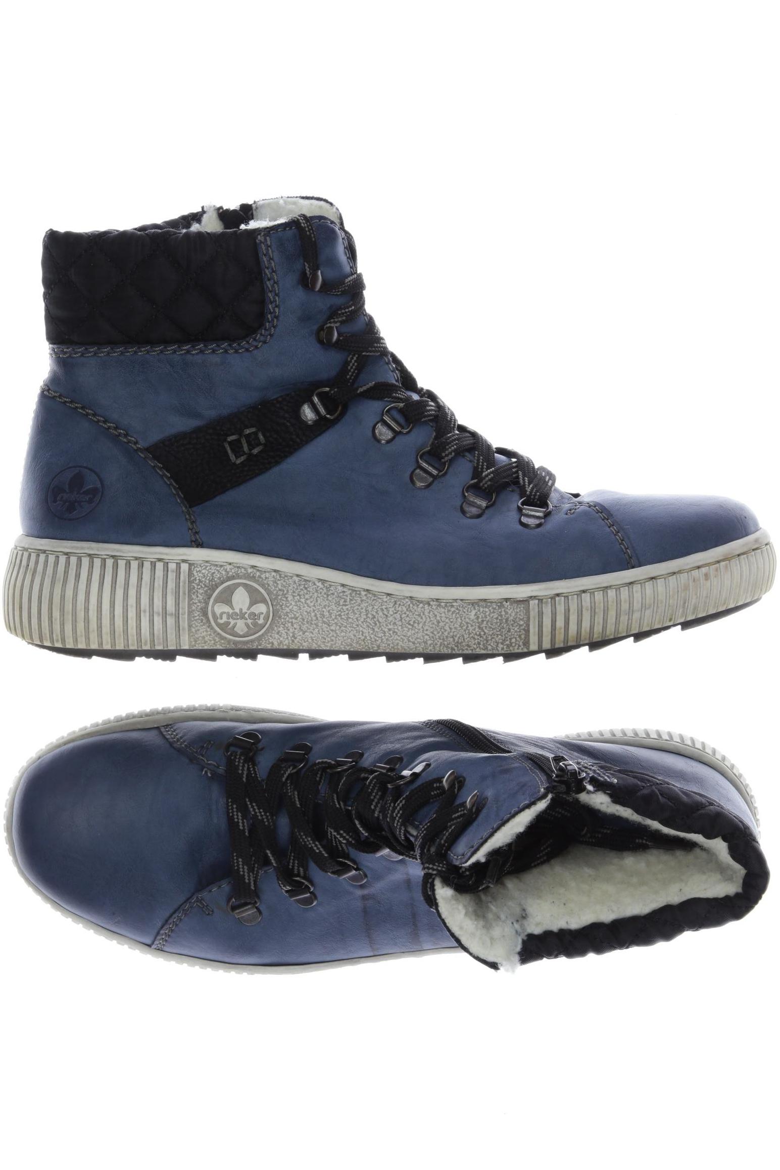 

Rieker Damen Stiefelette, marineblau, Gr. 42