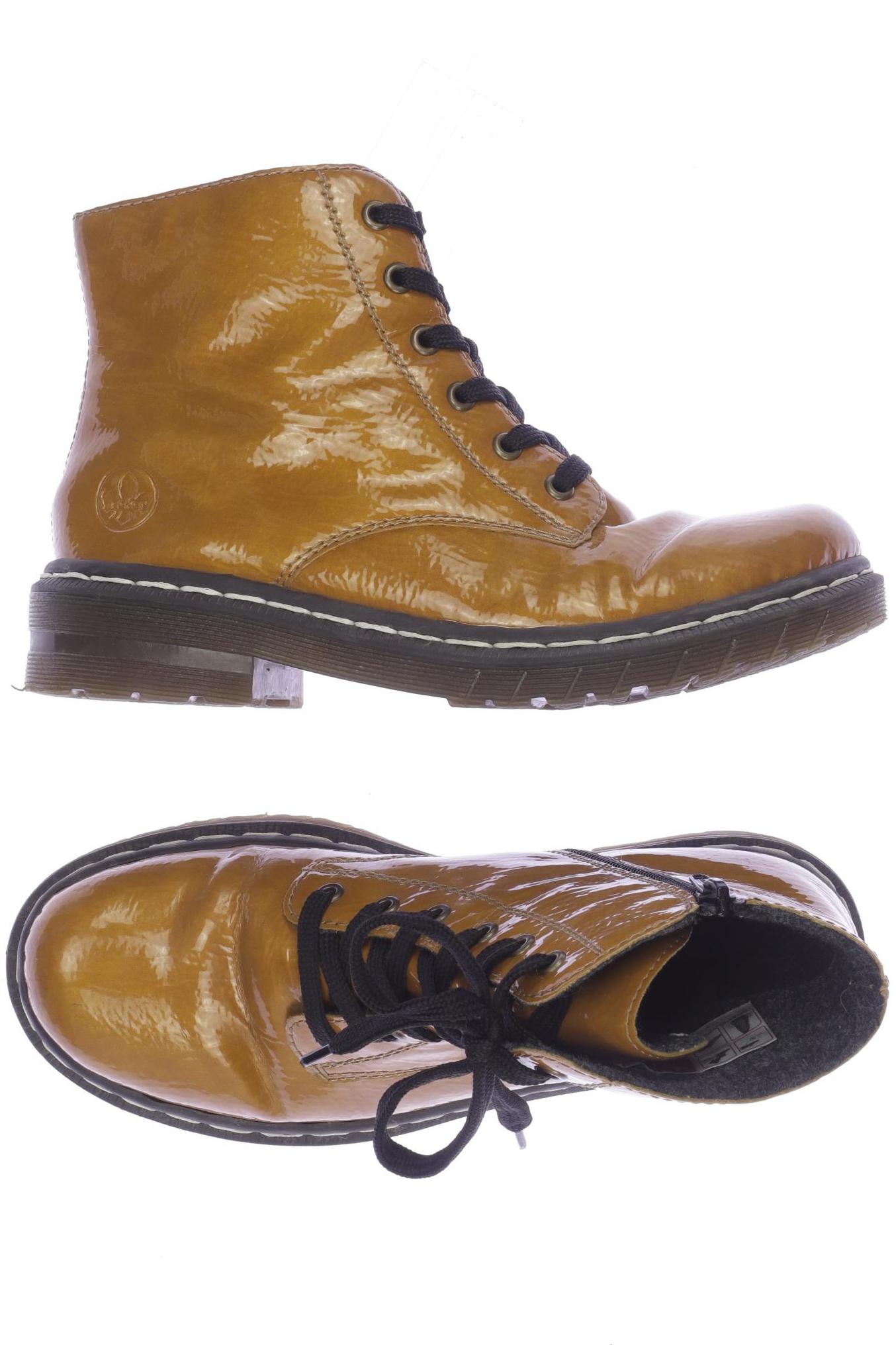 

Rieker Damen Stiefelette, orange, Gr. 40