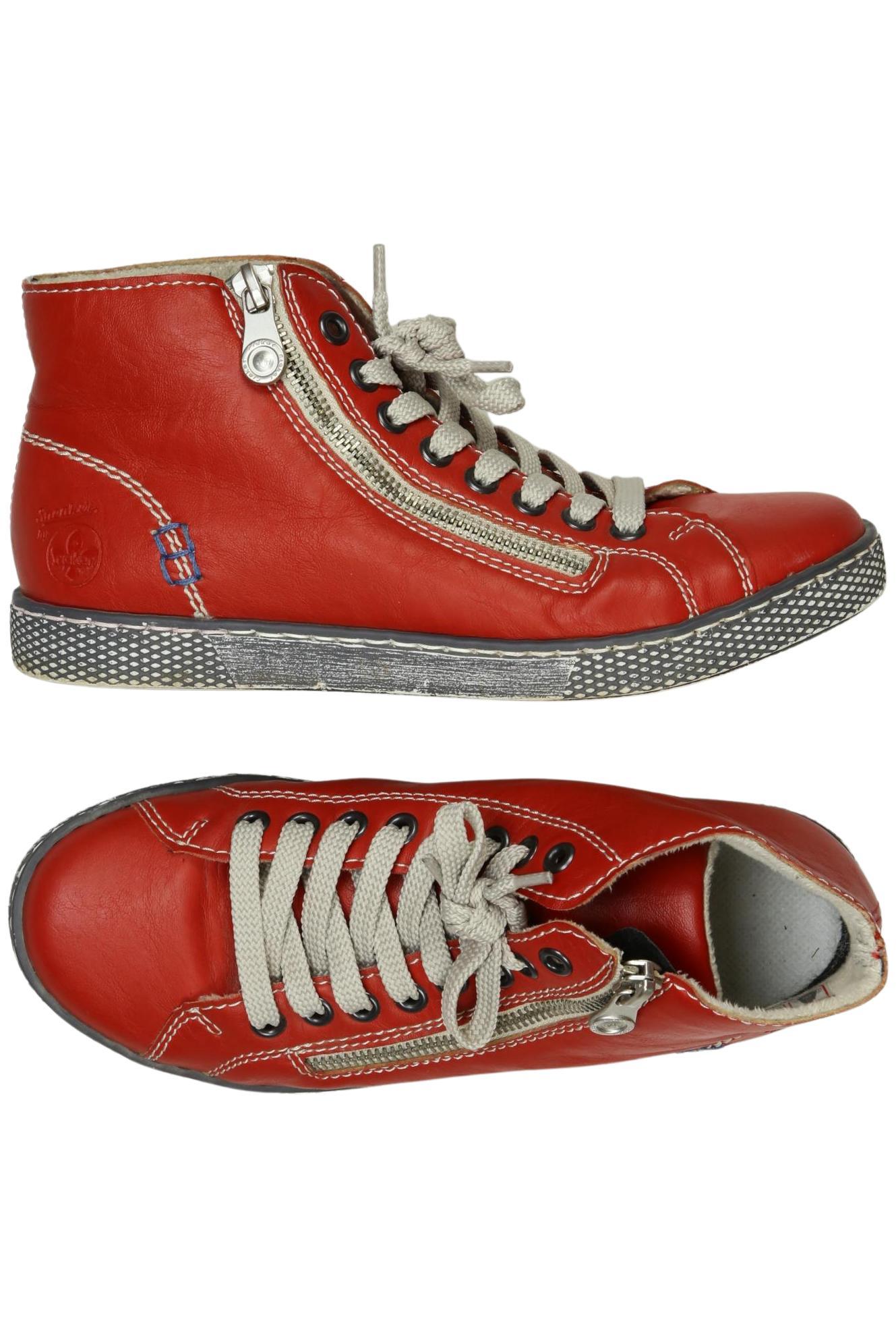 

Rieker Damen Stiefelette, rot, Gr. 36