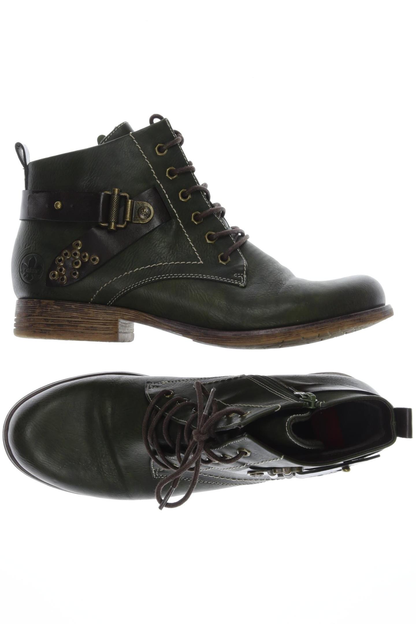 

Rieker Damen Stiefelette, grün, Gr. 41