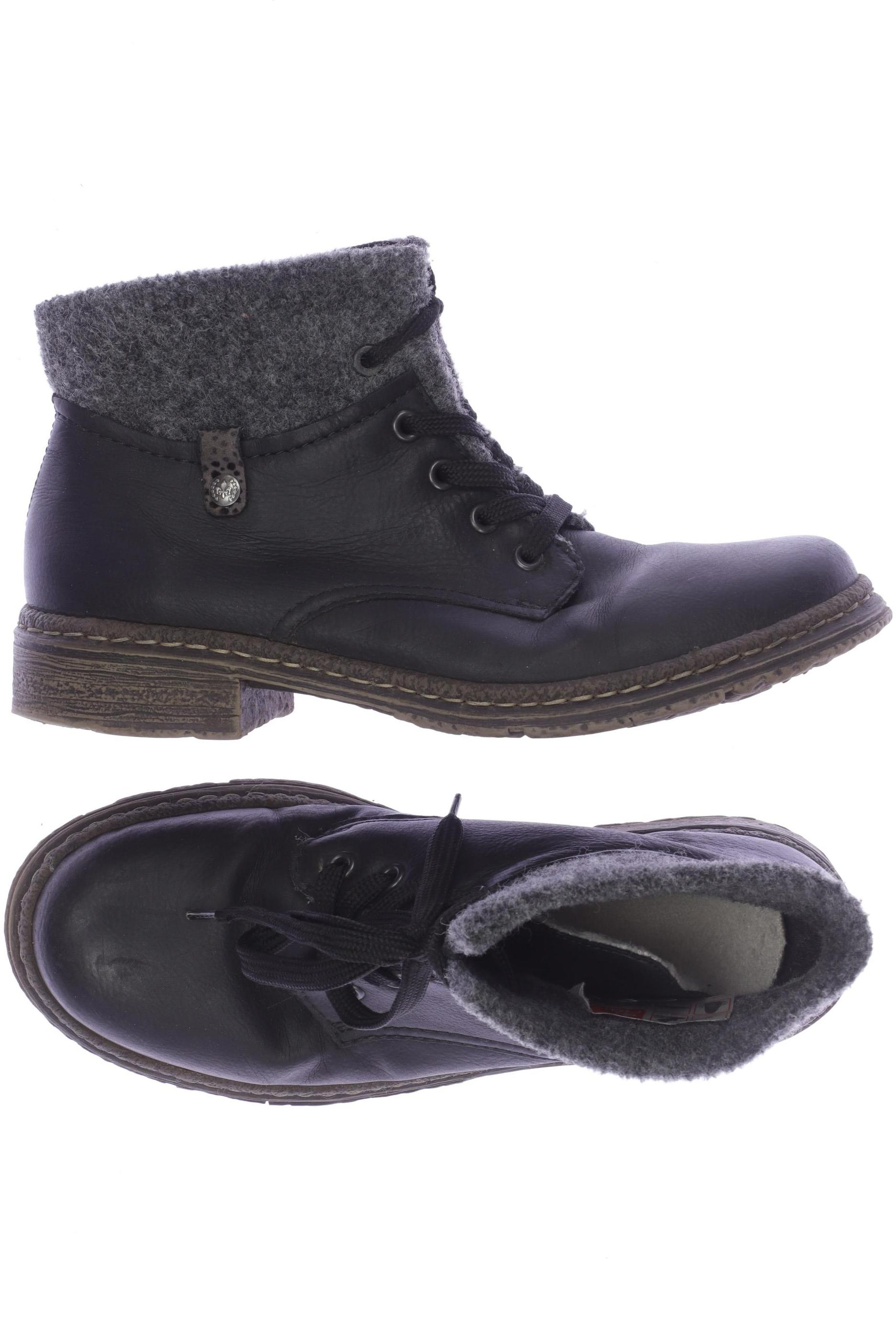 

Rieker Damen Stiefelette, schwarz, Gr. 39