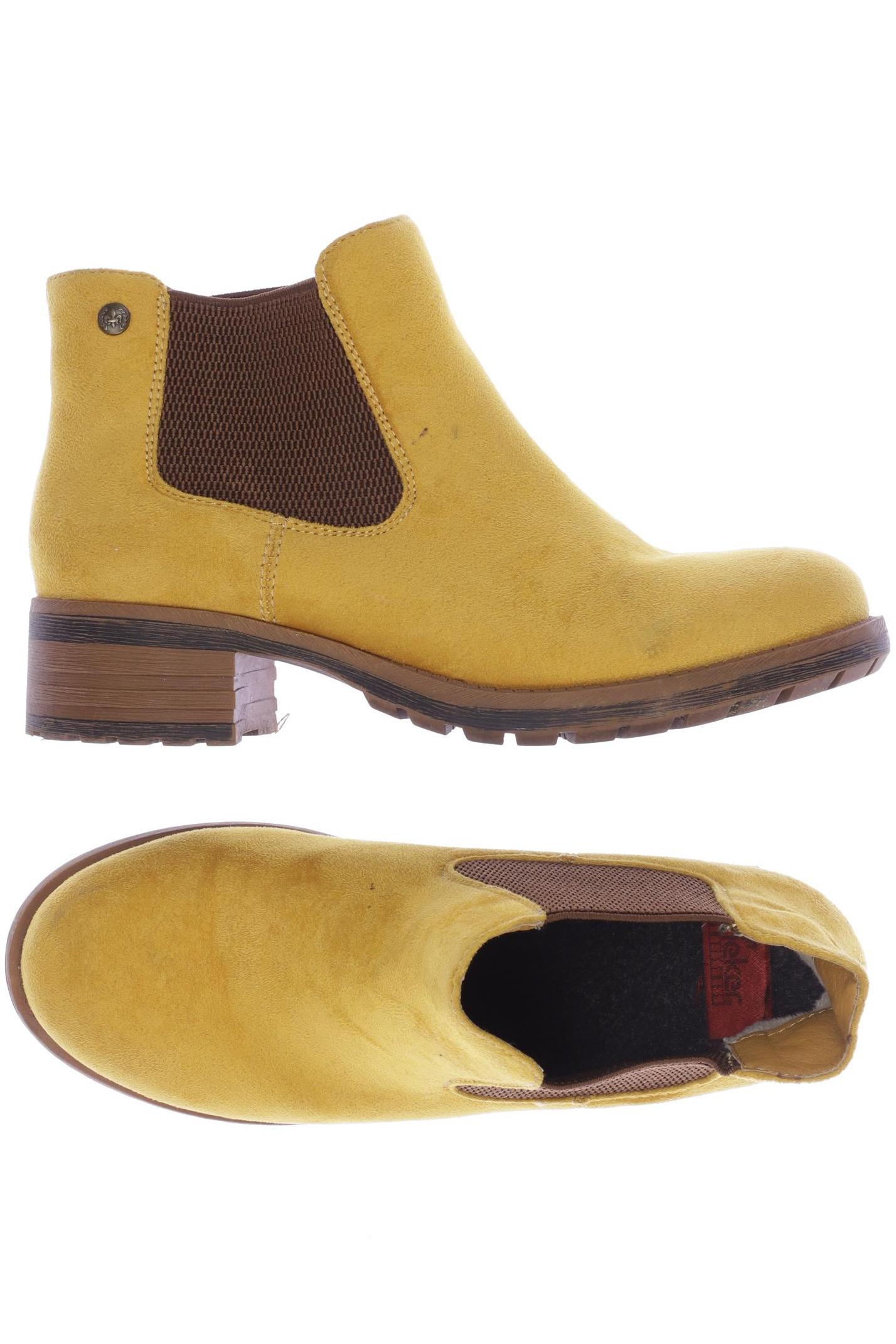 

Rieker Damen Stiefelette, gelb, Gr. 38