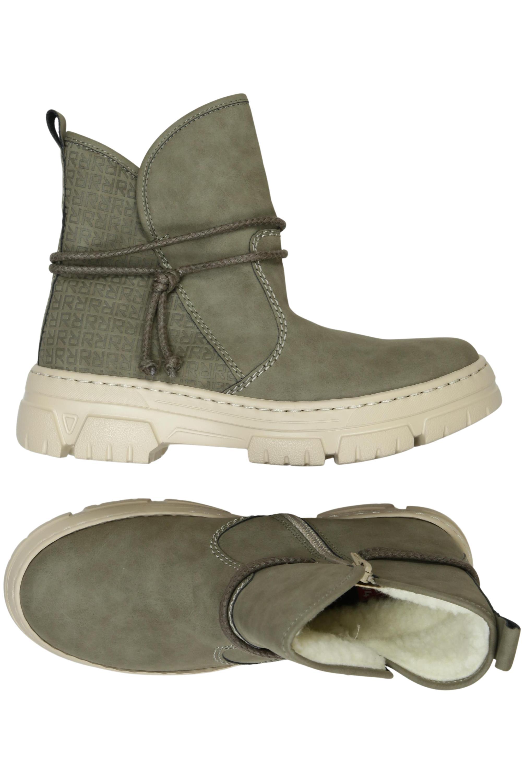

Rieker Damen Stiefelette, grün, Gr. 39