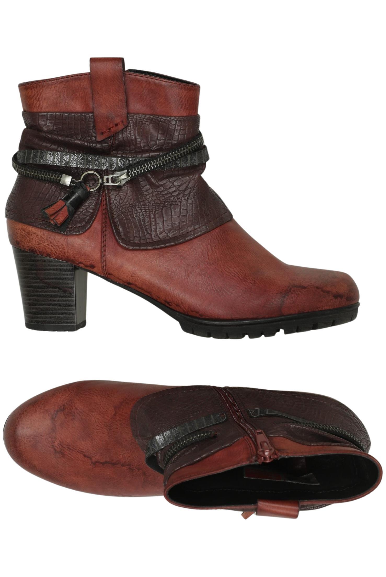 

Rieker Damen Stiefelette, bordeaux, Gr. 41