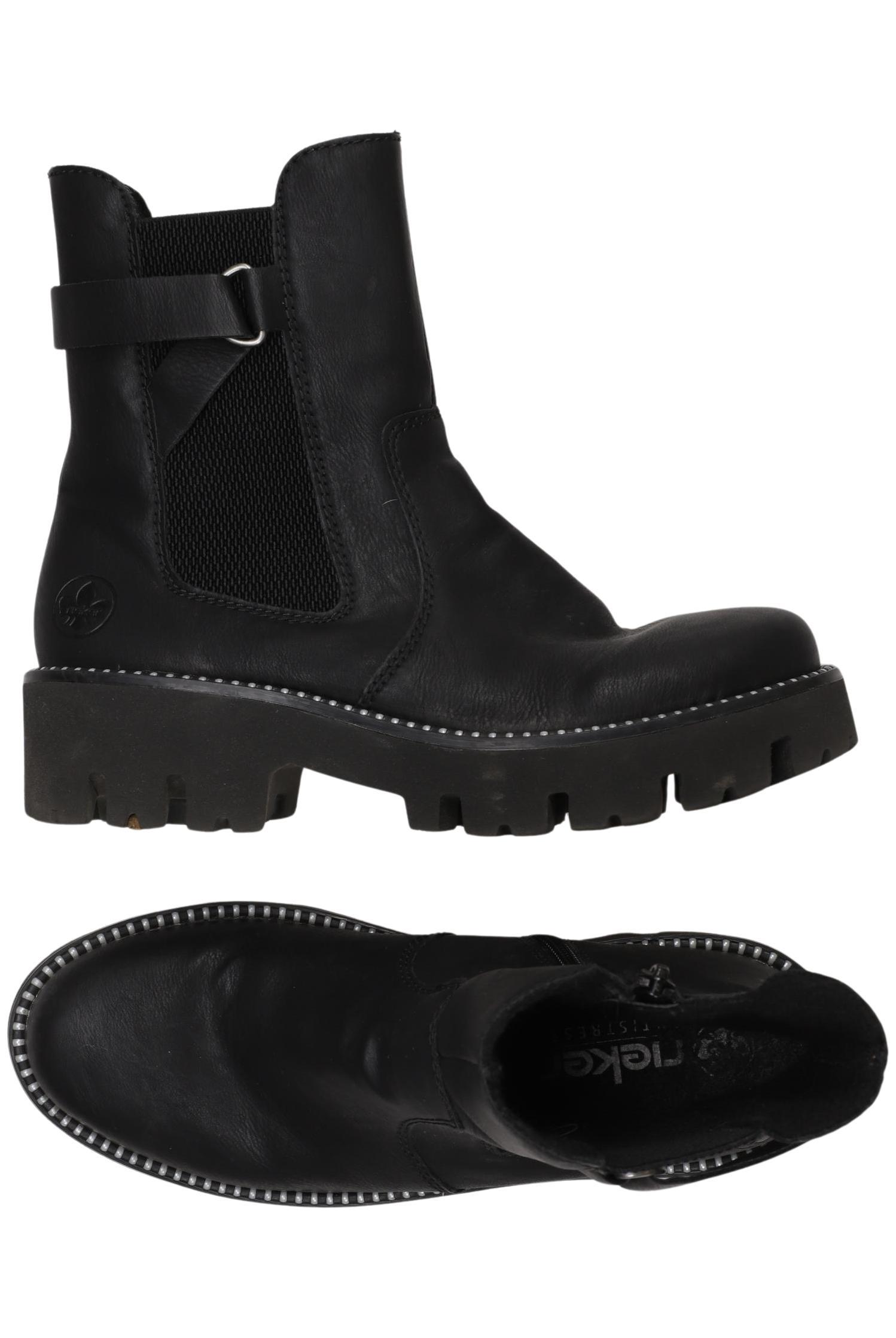 

Rieker Damen Stiefelette, schwarz, Gr. 38