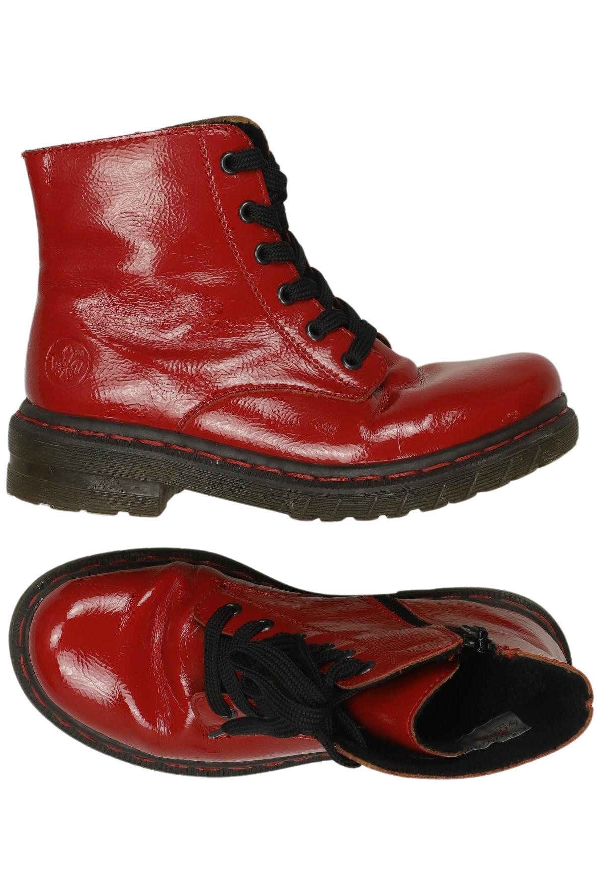 

Rieker Damen Stiefelette, rot, Gr. 36