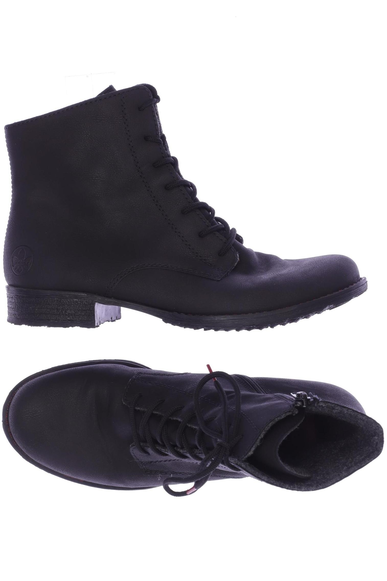 

Rieker Damen Stiefelette, schwarz, Gr. 40