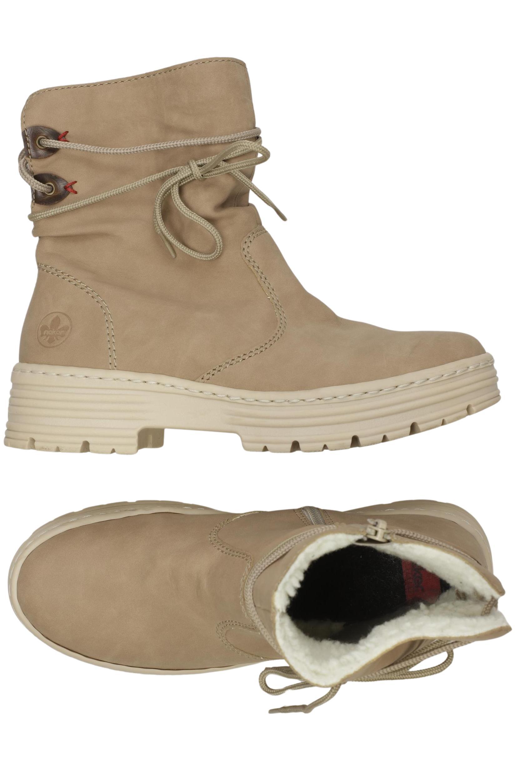 

Rieker Damen Stiefelette, beige, Gr. 40