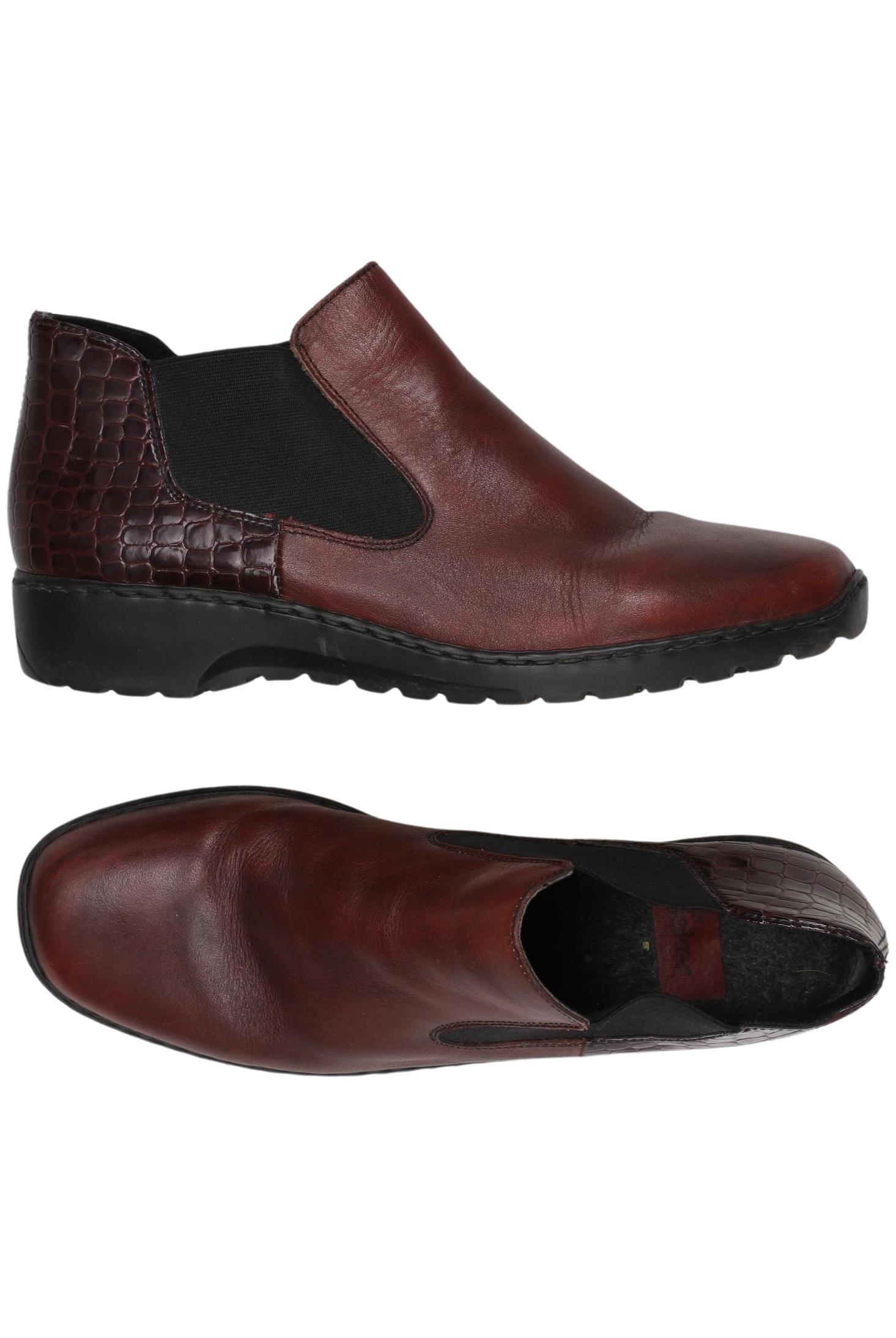 

Rieker Damen Stiefelette, bordeaux, Gr. 39