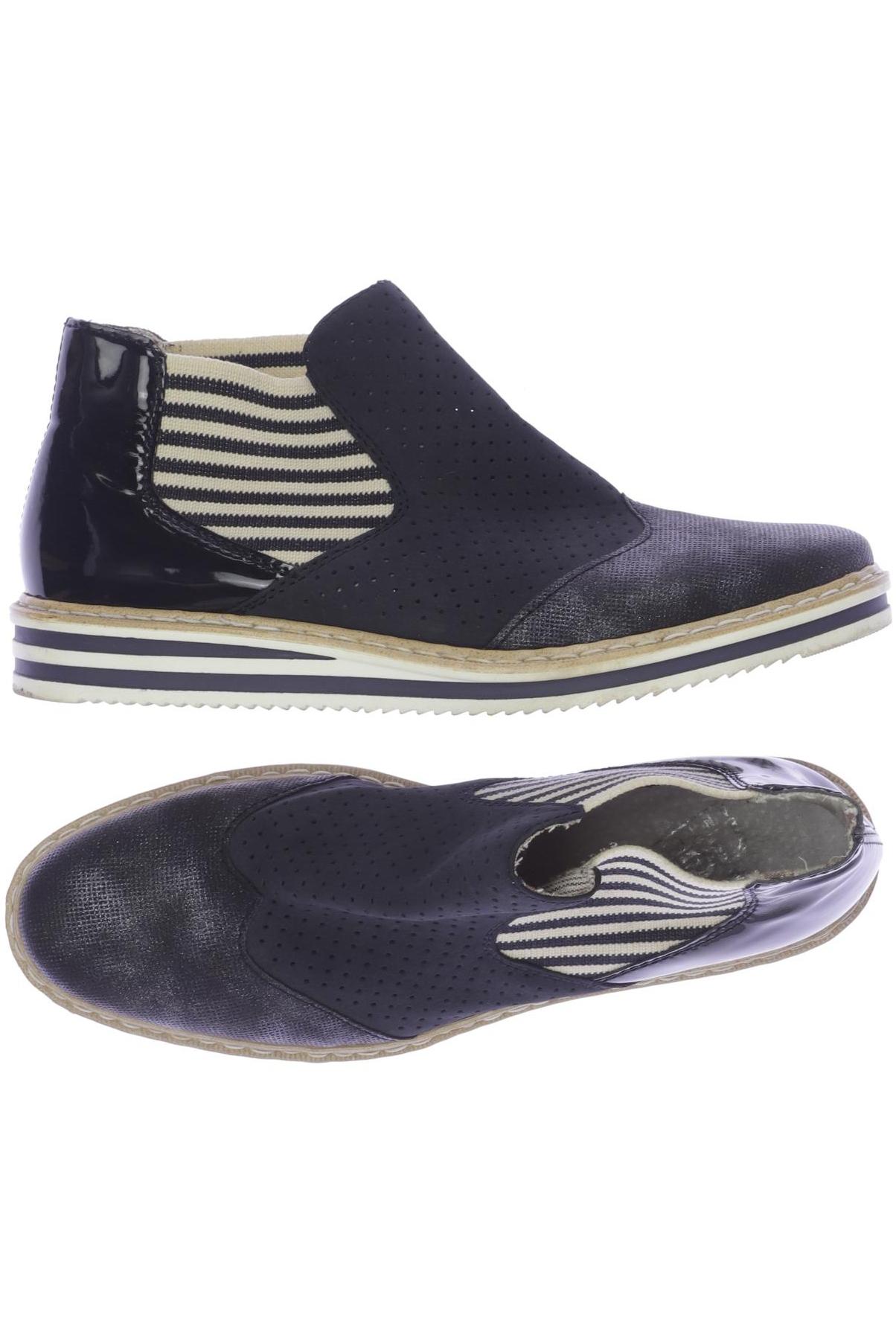 Thumbnail - Rieker Damen Stiefelette, marineblau, Gr. 42
