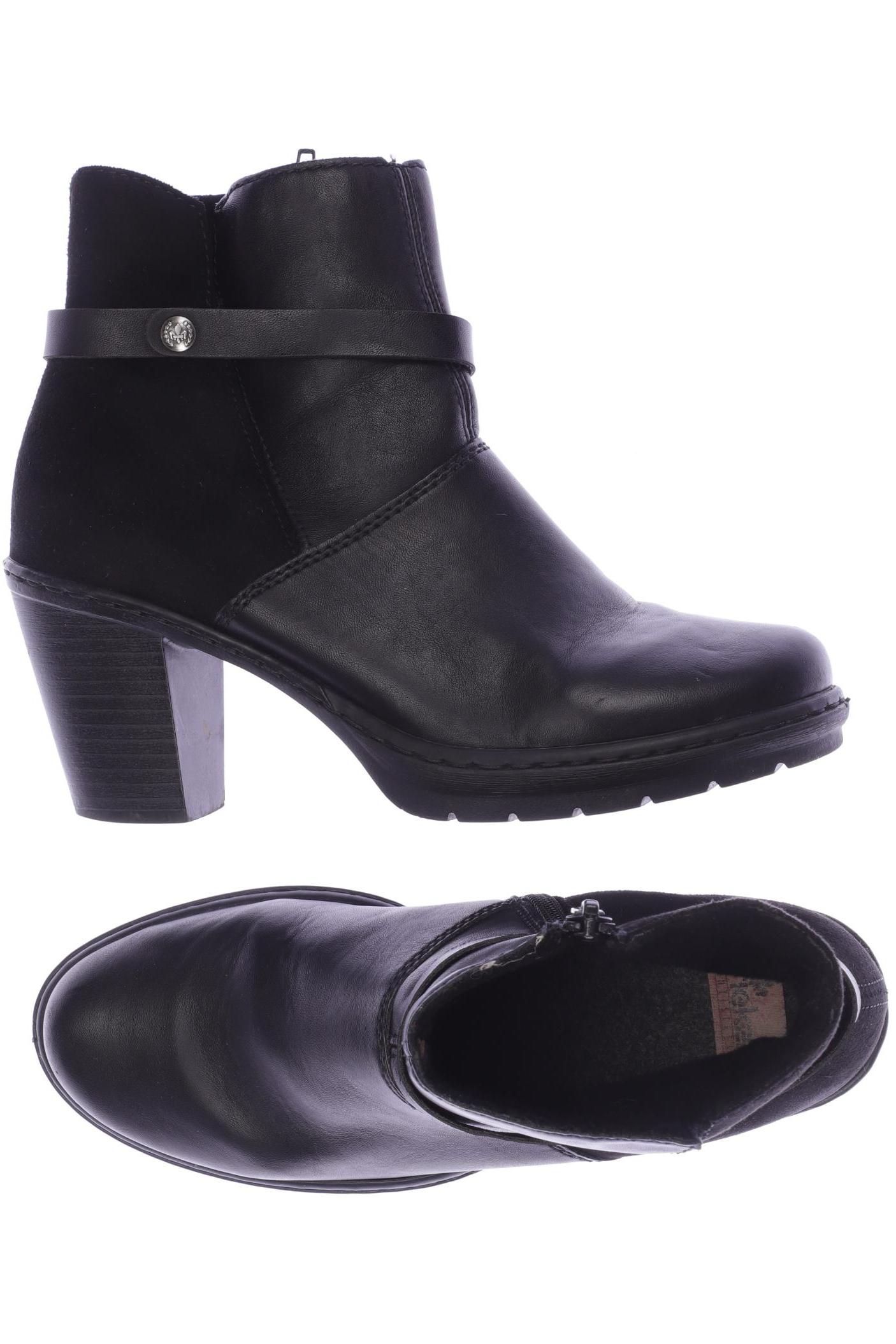 

Rieker Damen Stiefelette, schwarz, Gr. 37