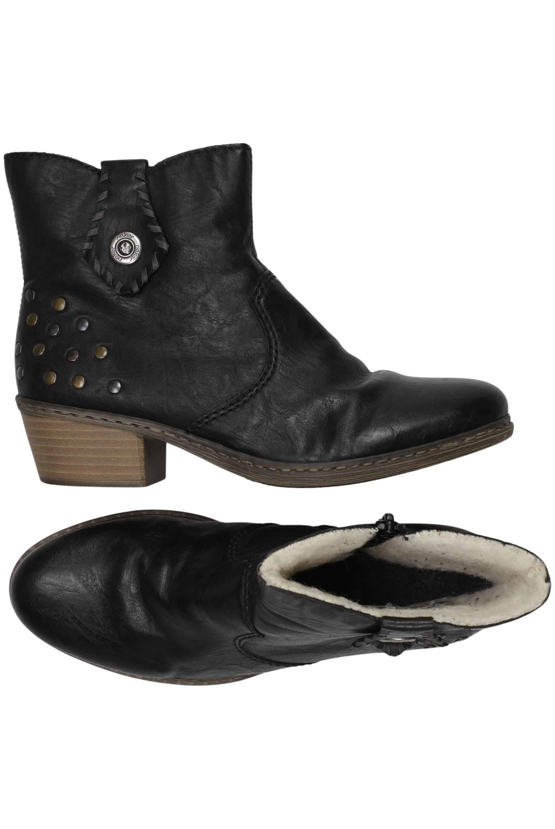 

Rieker Damen Stiefelette, schwarz, Gr. 37