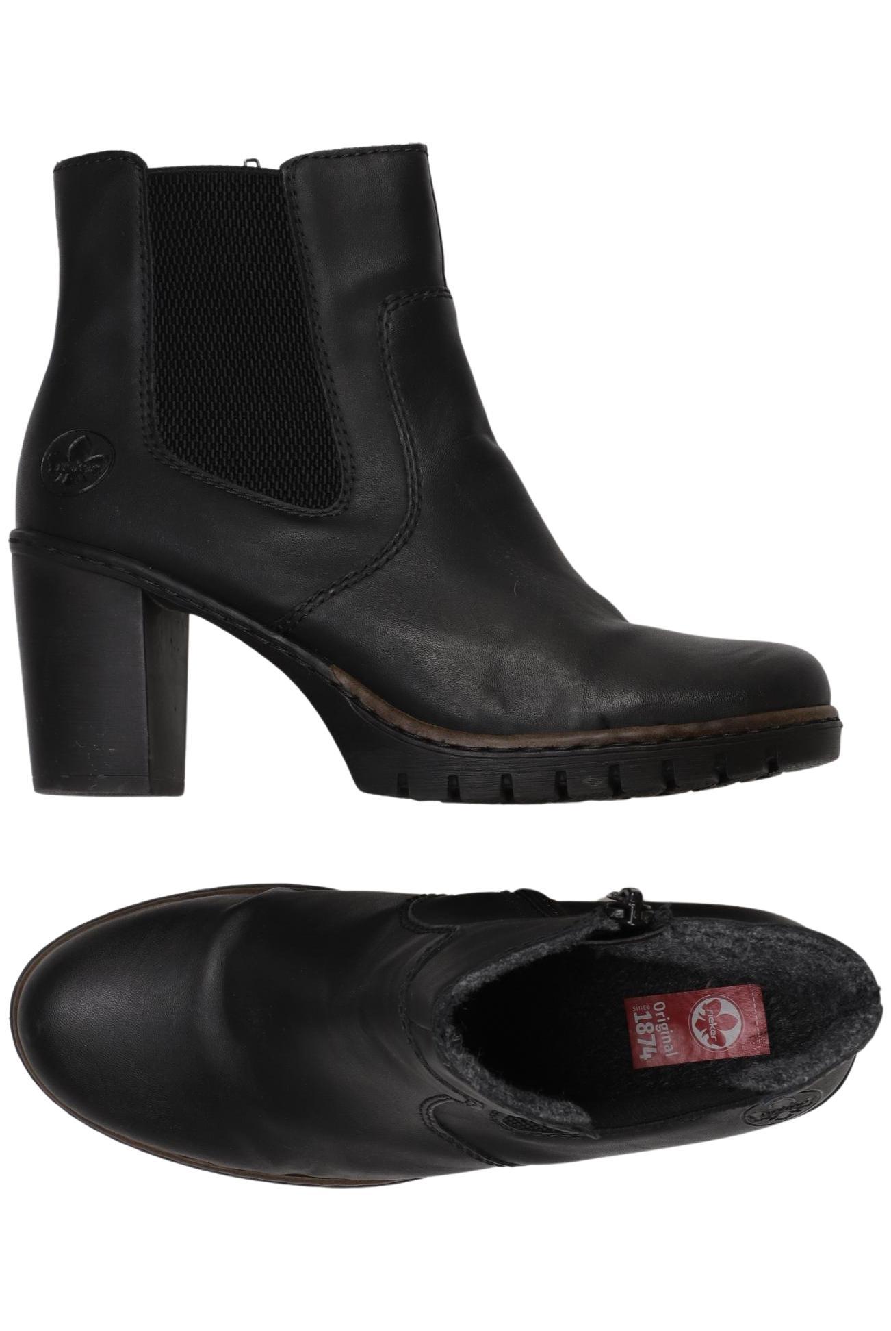 

Rieker Damen Stiefelette, schwarz, Gr. 38