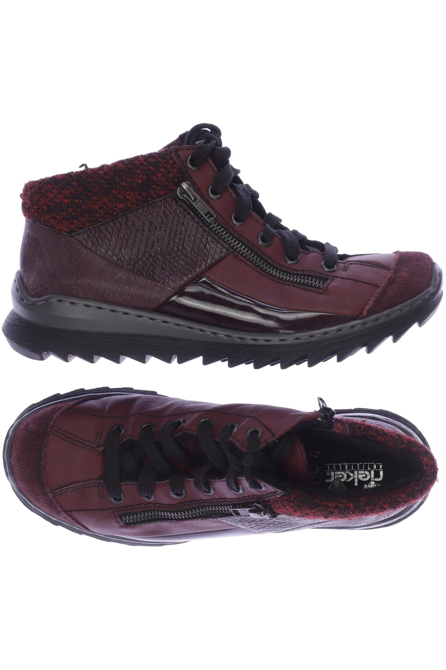 

Rieker Damen Stiefelette, bordeaux