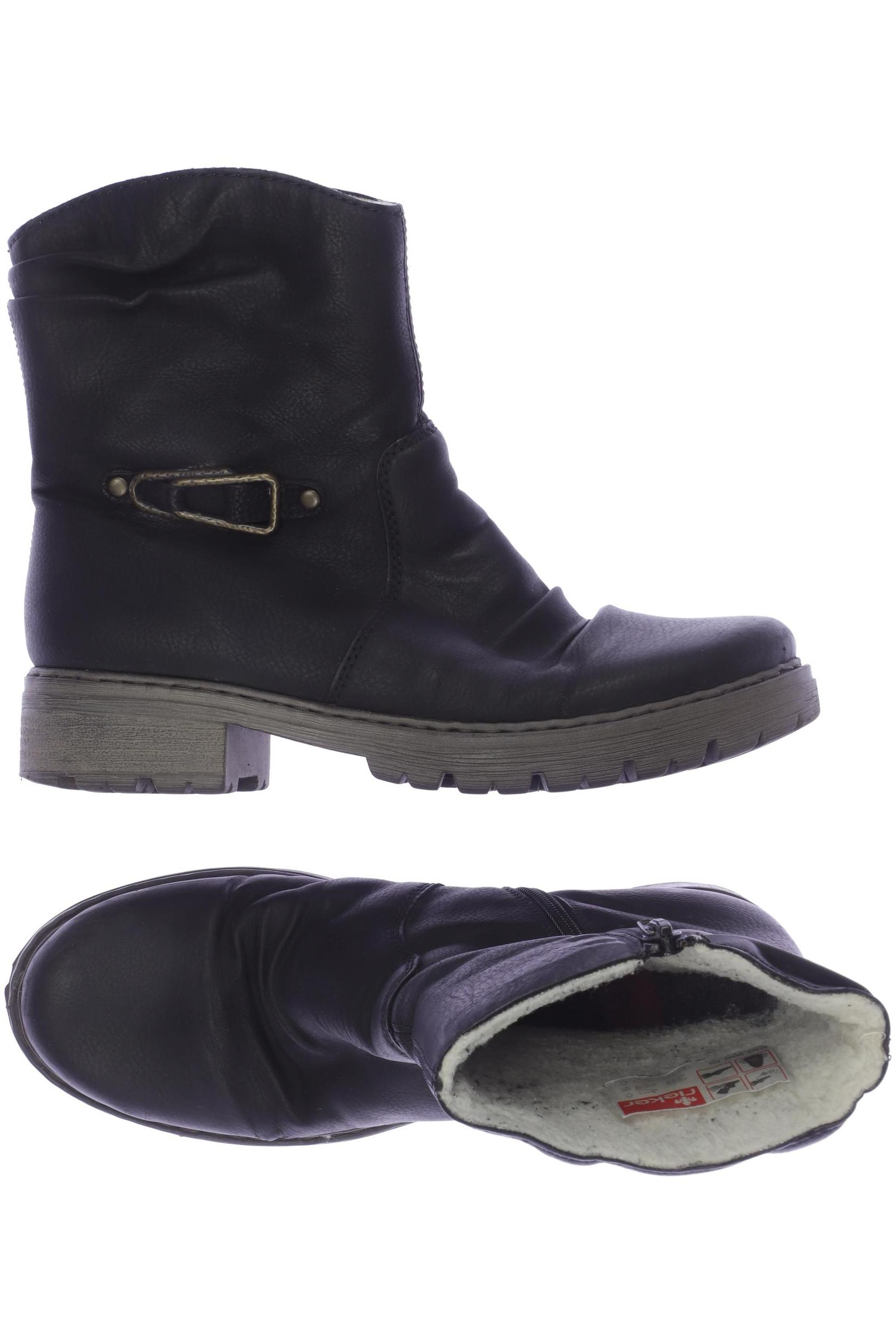 

Rieker Damen Stiefelette, schwarz, Gr. 39