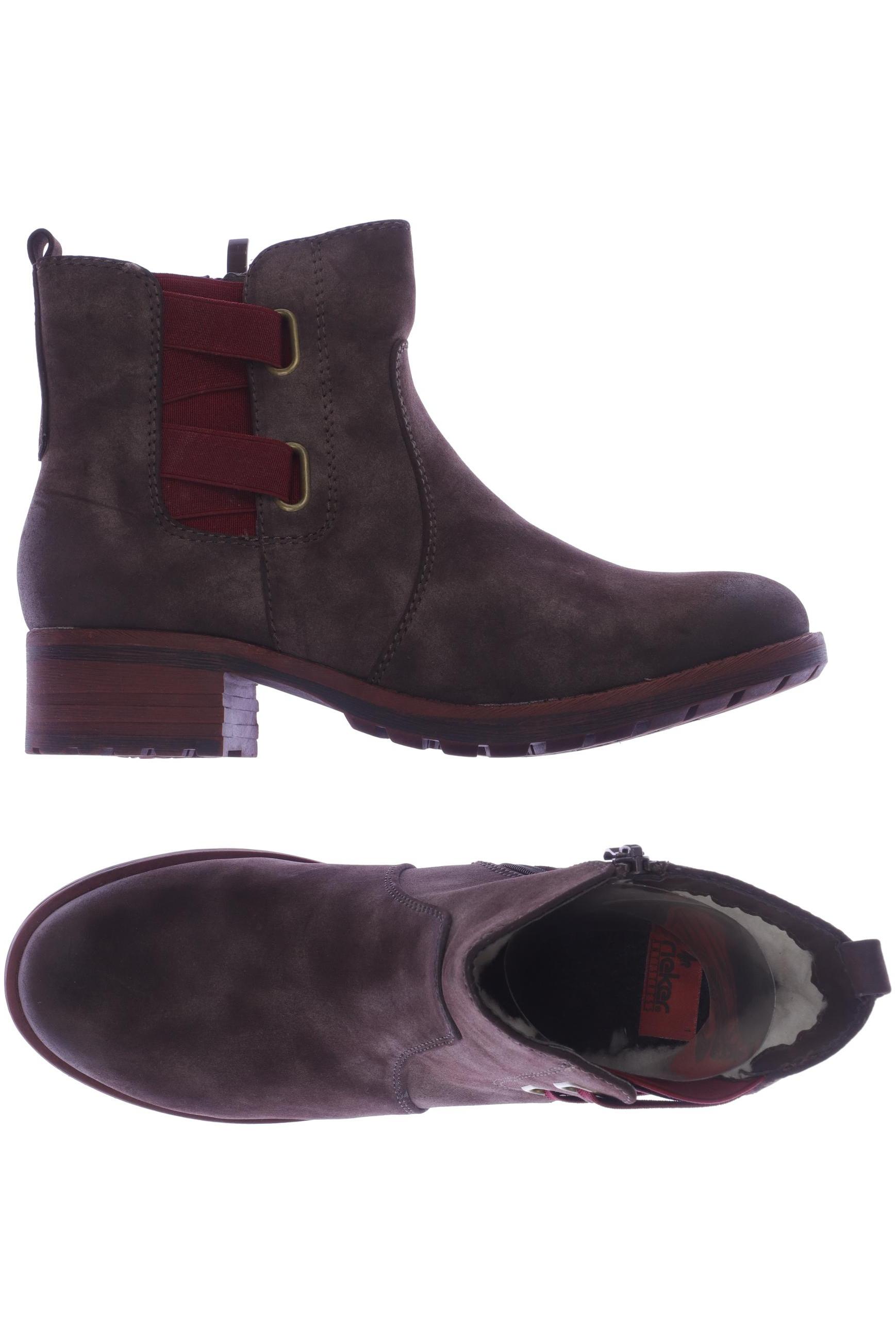 

Rieker Damen Stiefelette, bordeaux, Gr. 41