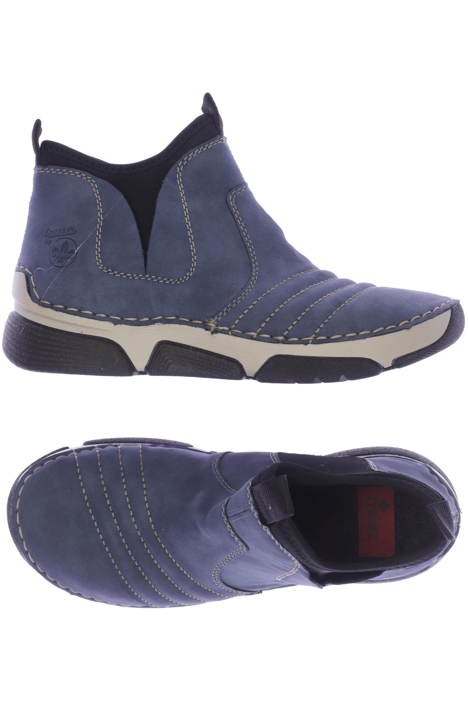 

Rieker Damen Stiefelette, blau, Gr. 37