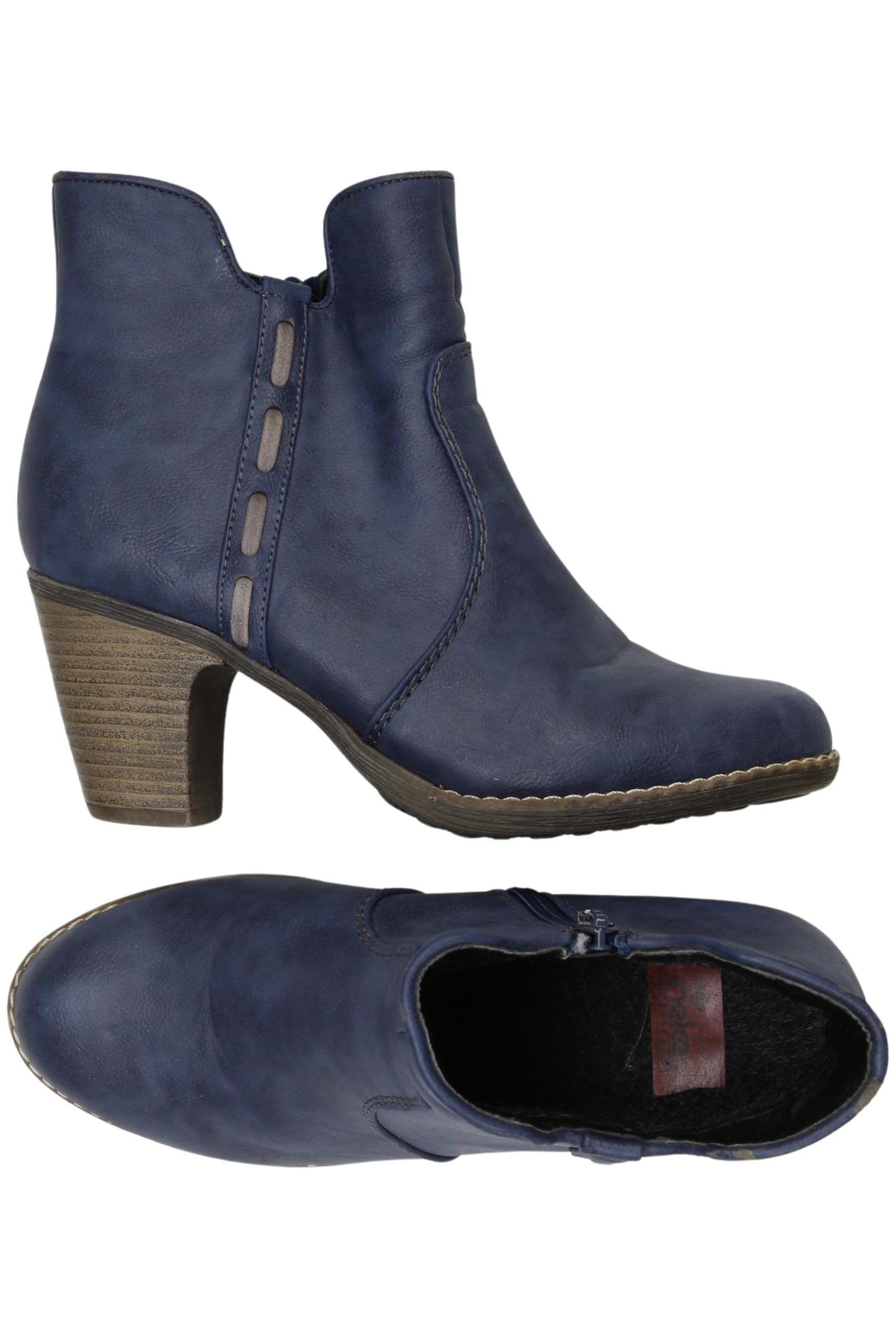 

Rieker Damen Stiefelette, marineblau, Gr. 37