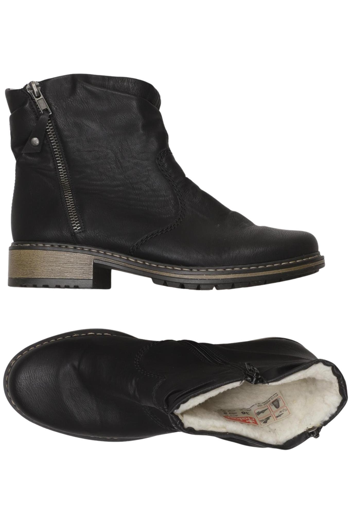 

Rieker Damen Stiefelette, schwarz, Gr. 36