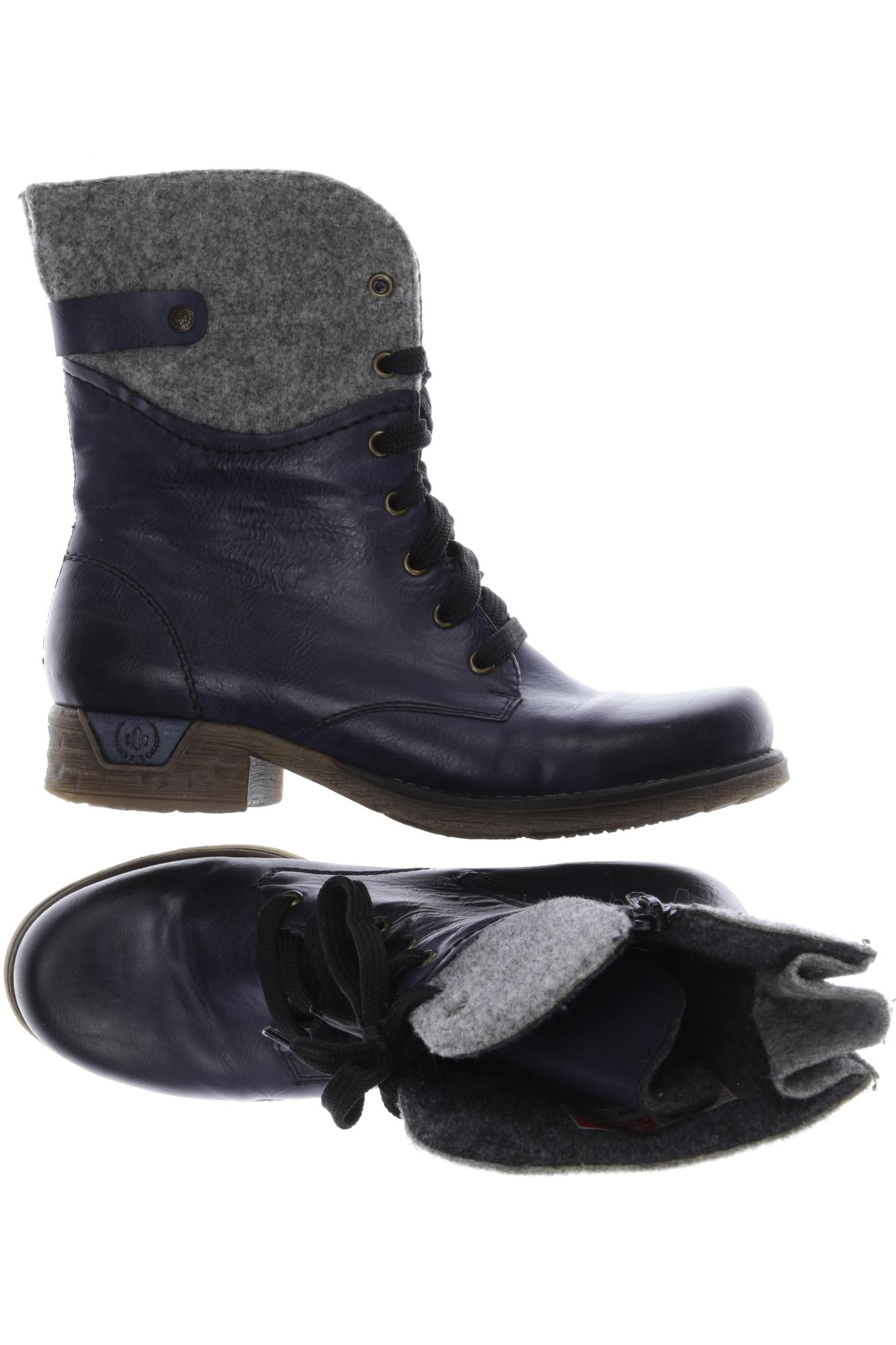

Rieker Damen Stiefelette, marineblau, Gr. 40
