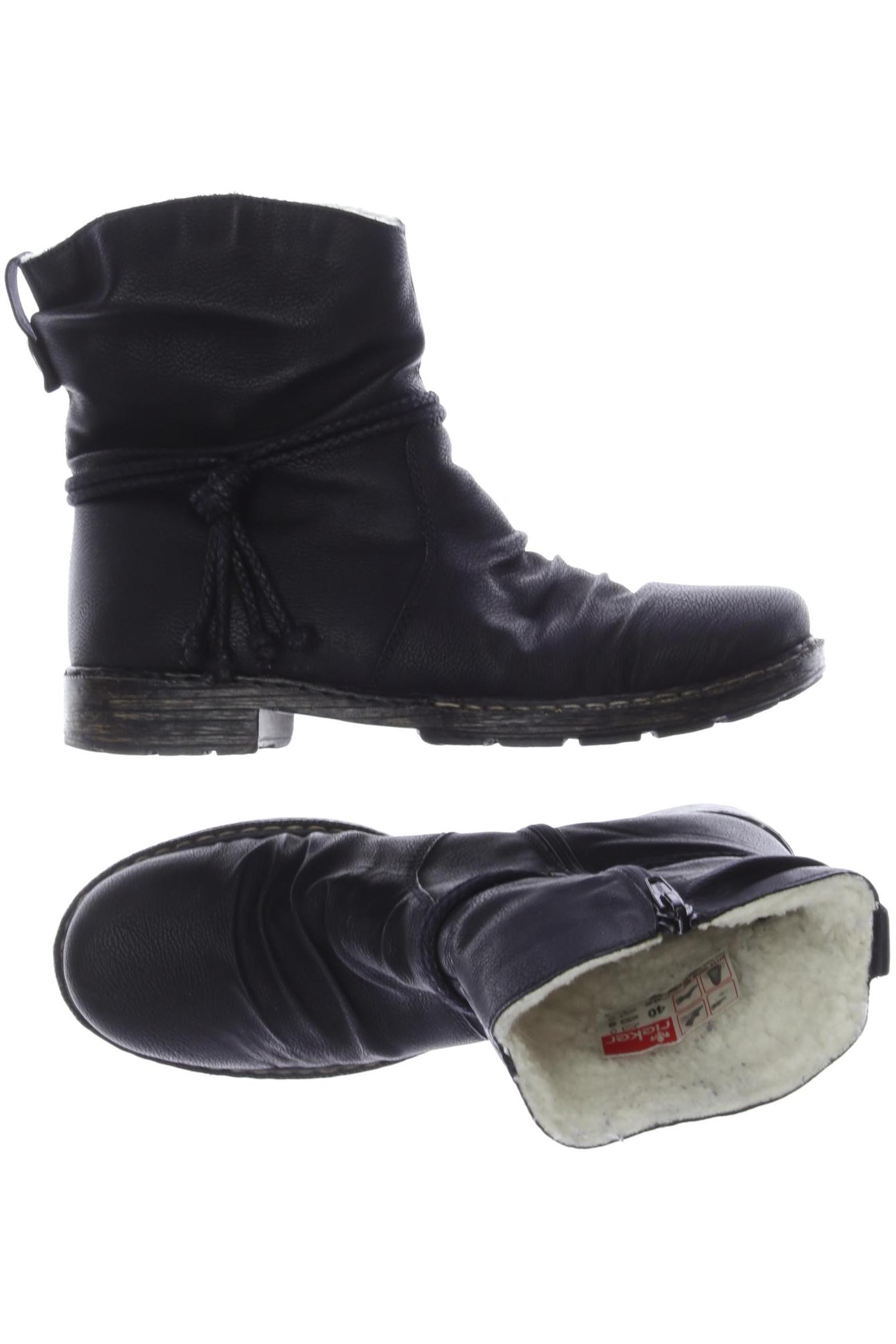 

Rieker Damen Stiefelette, schwarz, Gr. 40