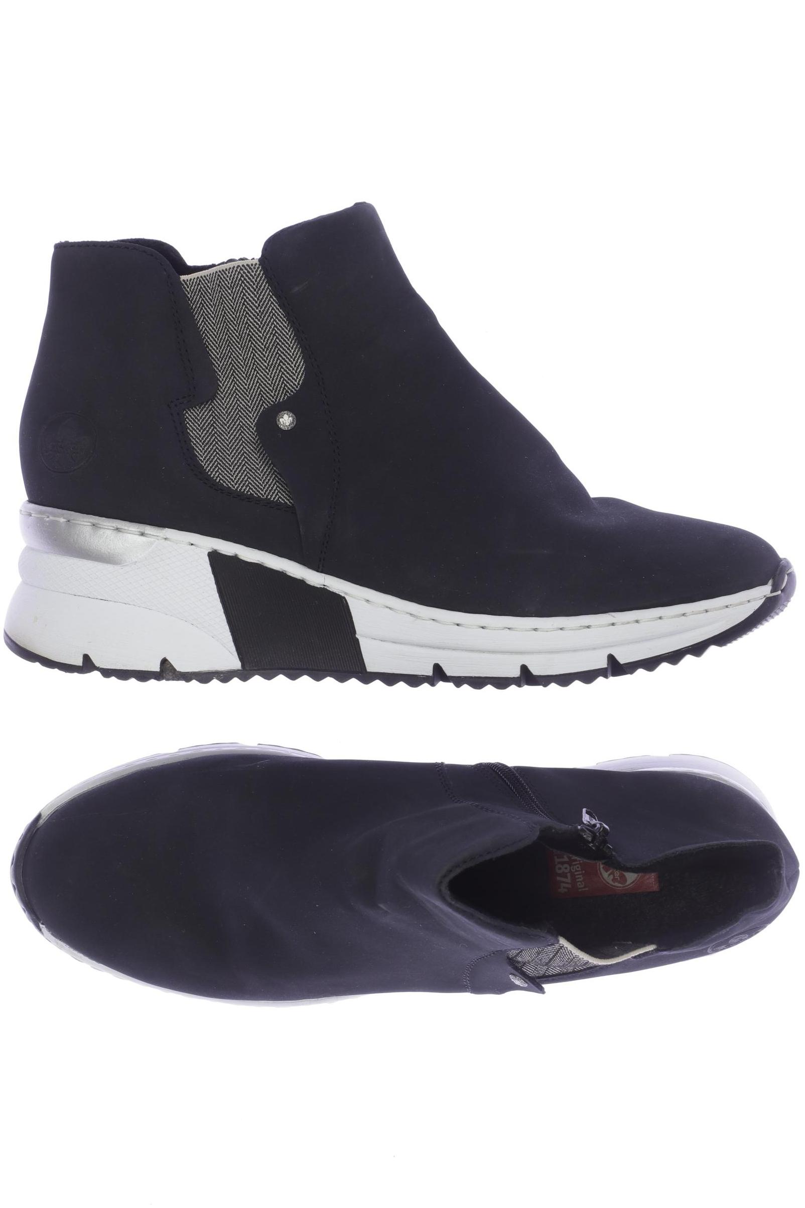 

Rieker Damen Stiefelette, marineblau, Gr. 42