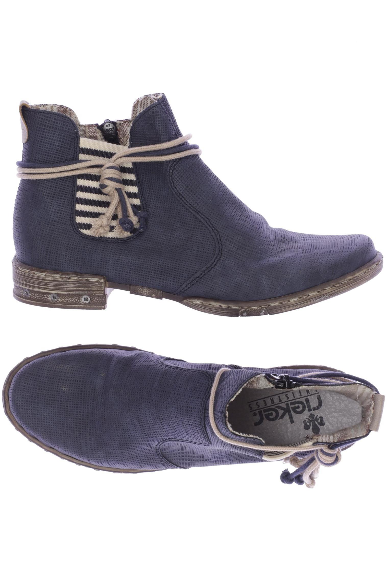 

Rieker Damen Stiefelette, blau, Gr. 39