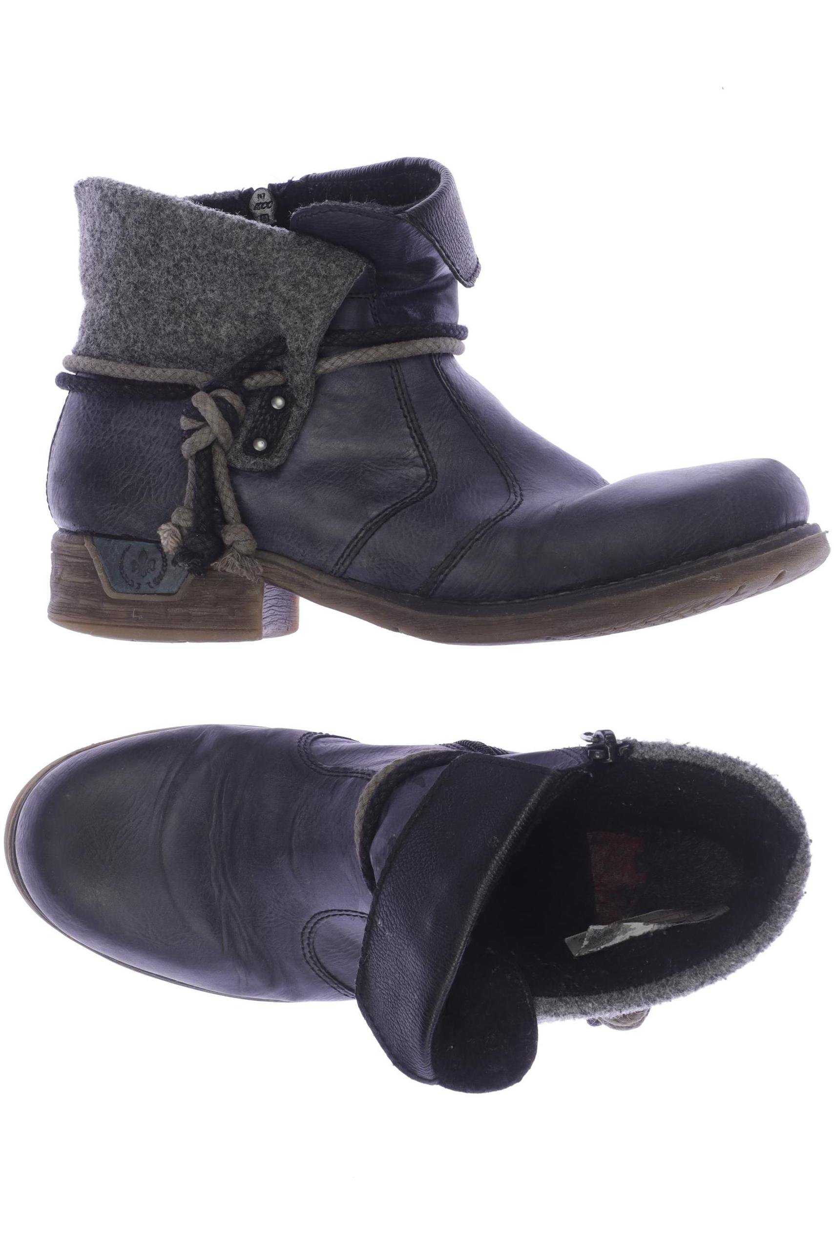 

Rieker Damen Stiefelette, marineblau
