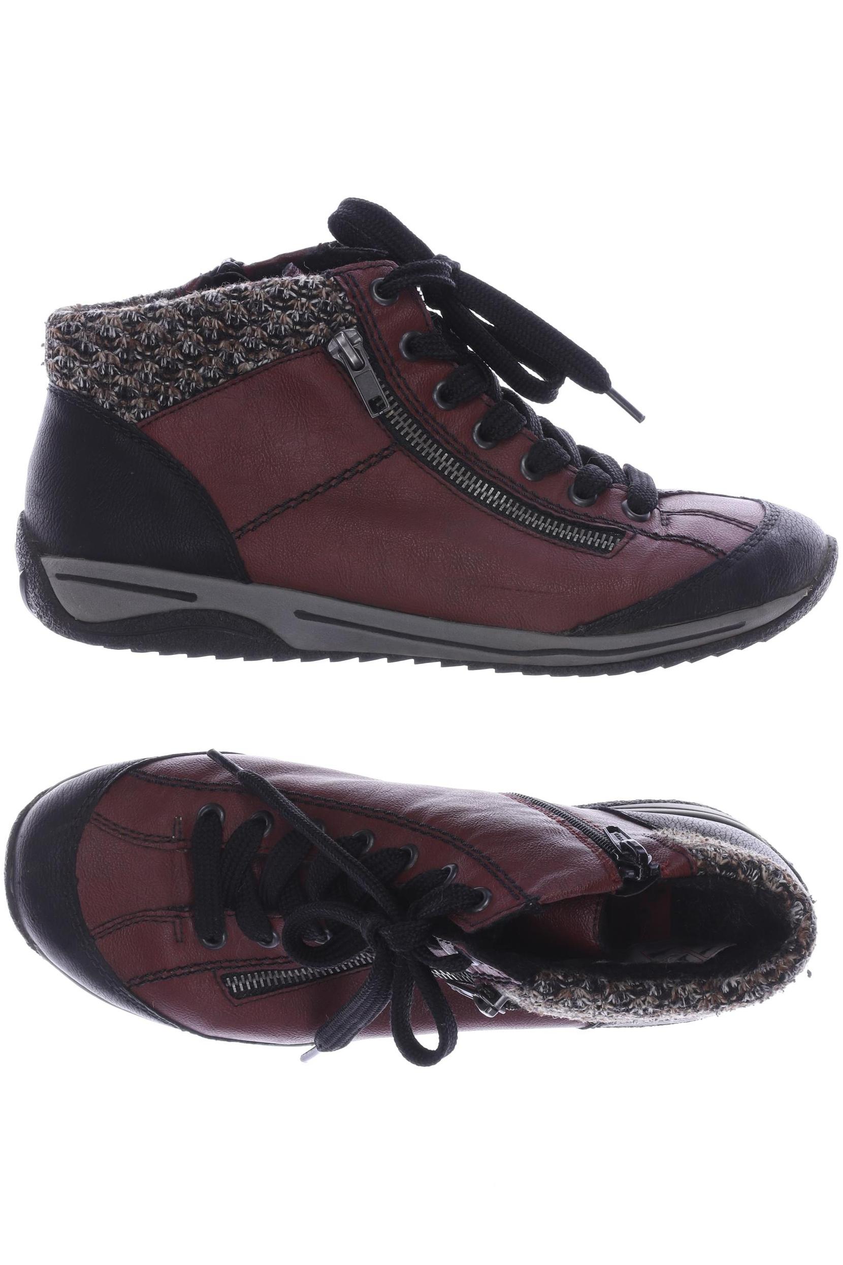 

Rieker Damen Stiefelette, bordeaux