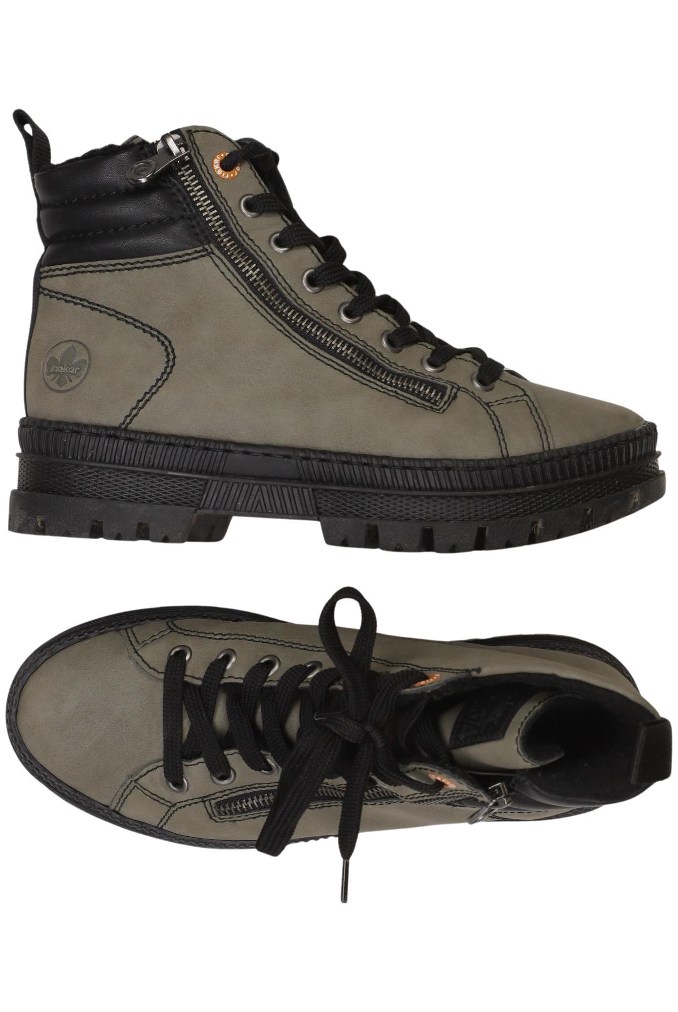 

Rieker Damen Stiefelette, grün, Gr. 37