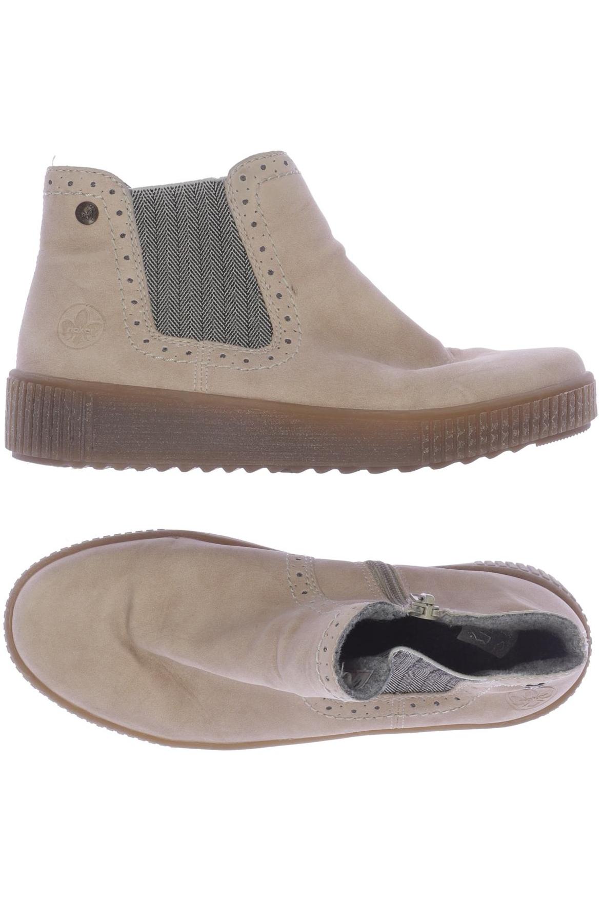 

Rieker Damen Stiefelette, beige, Gr. 37