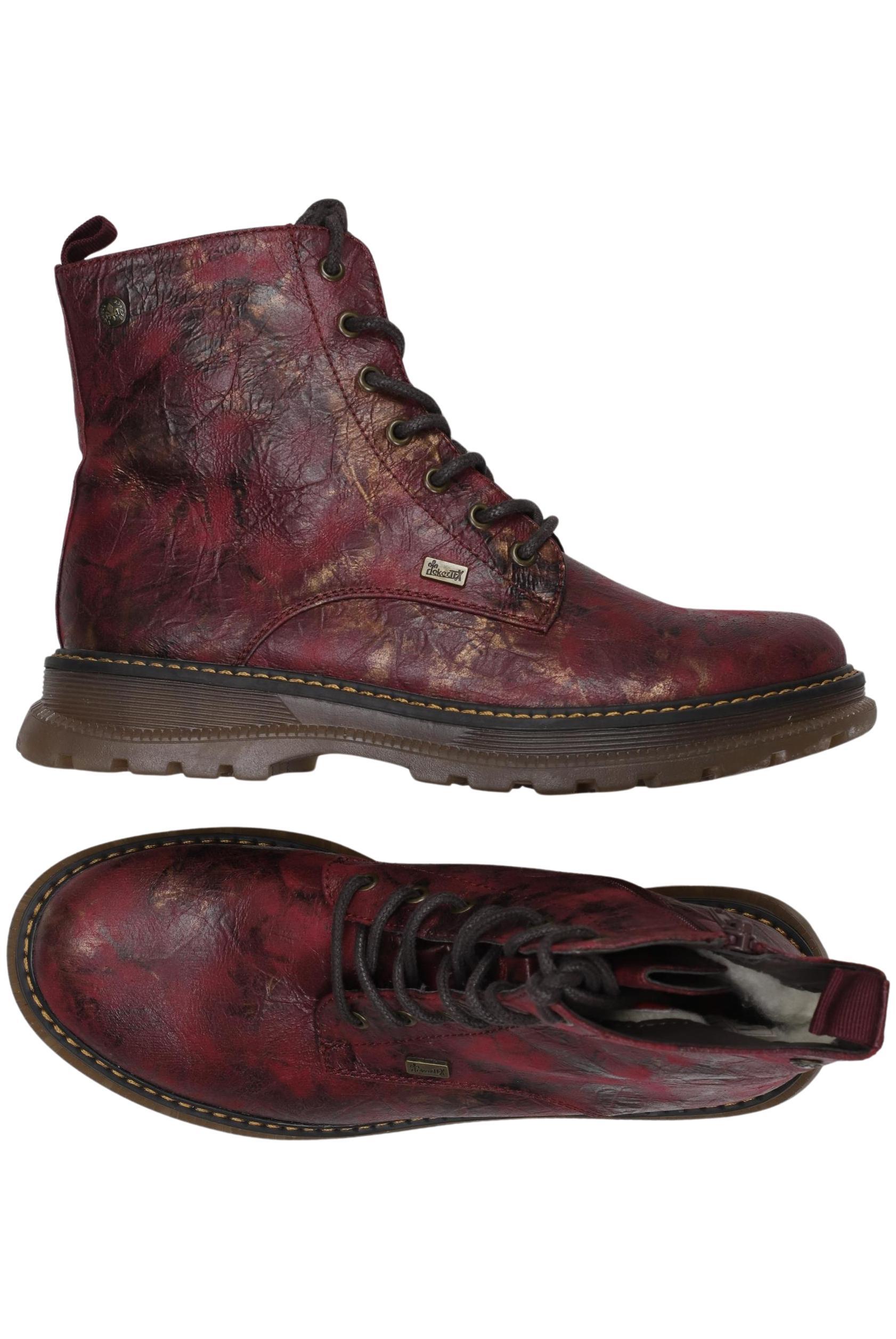 

Rieker Damen Stiefelette, bordeaux, Gr. 39