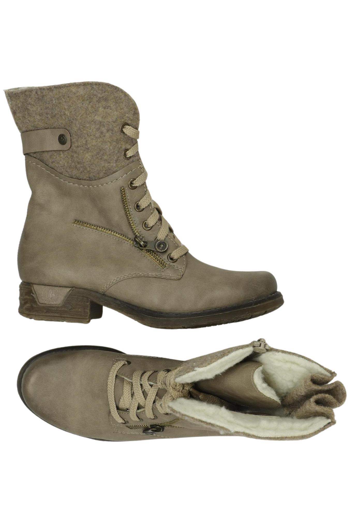 

Rieker Damen Stiefelette, beige, Gr. 37