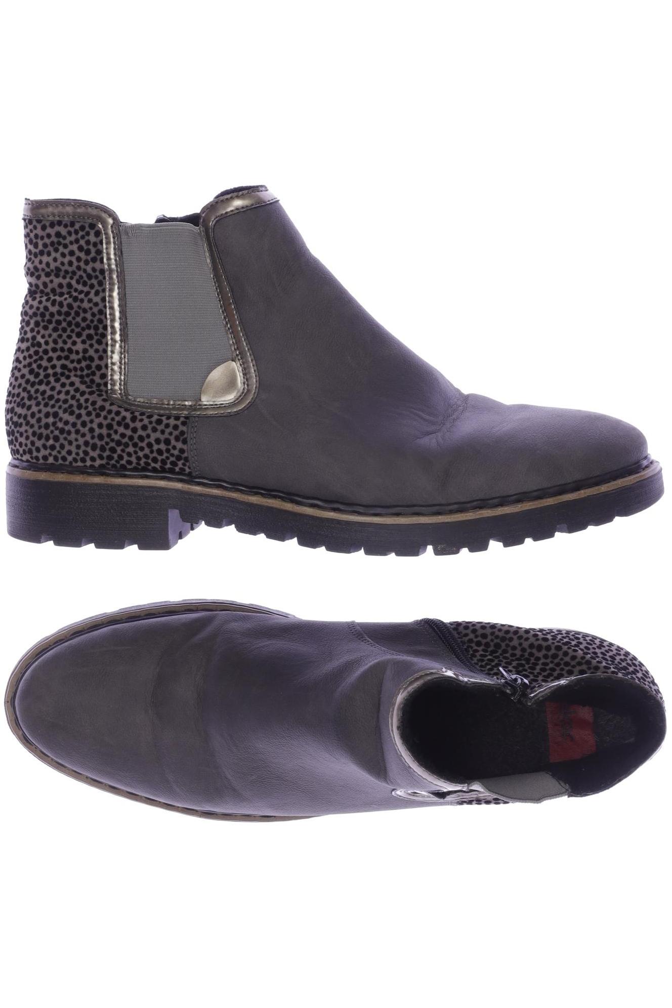 

Rieker Damen Stiefelette, grau, Gr. 40