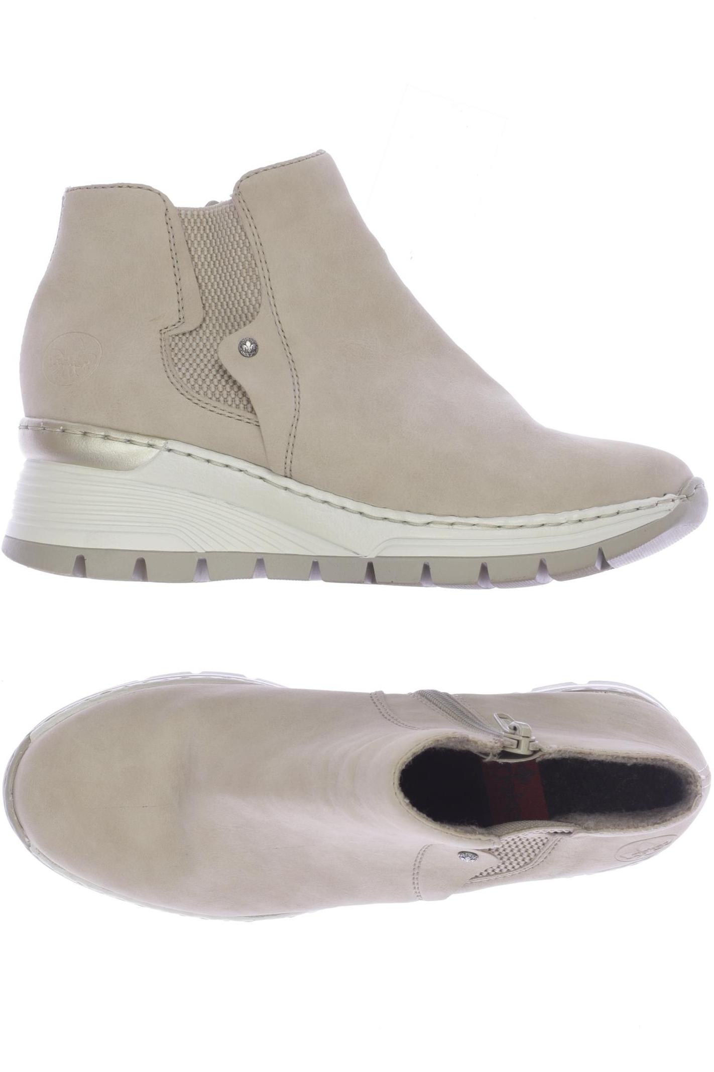 

Rieker Damen Stiefelette, beige, Gr. 37