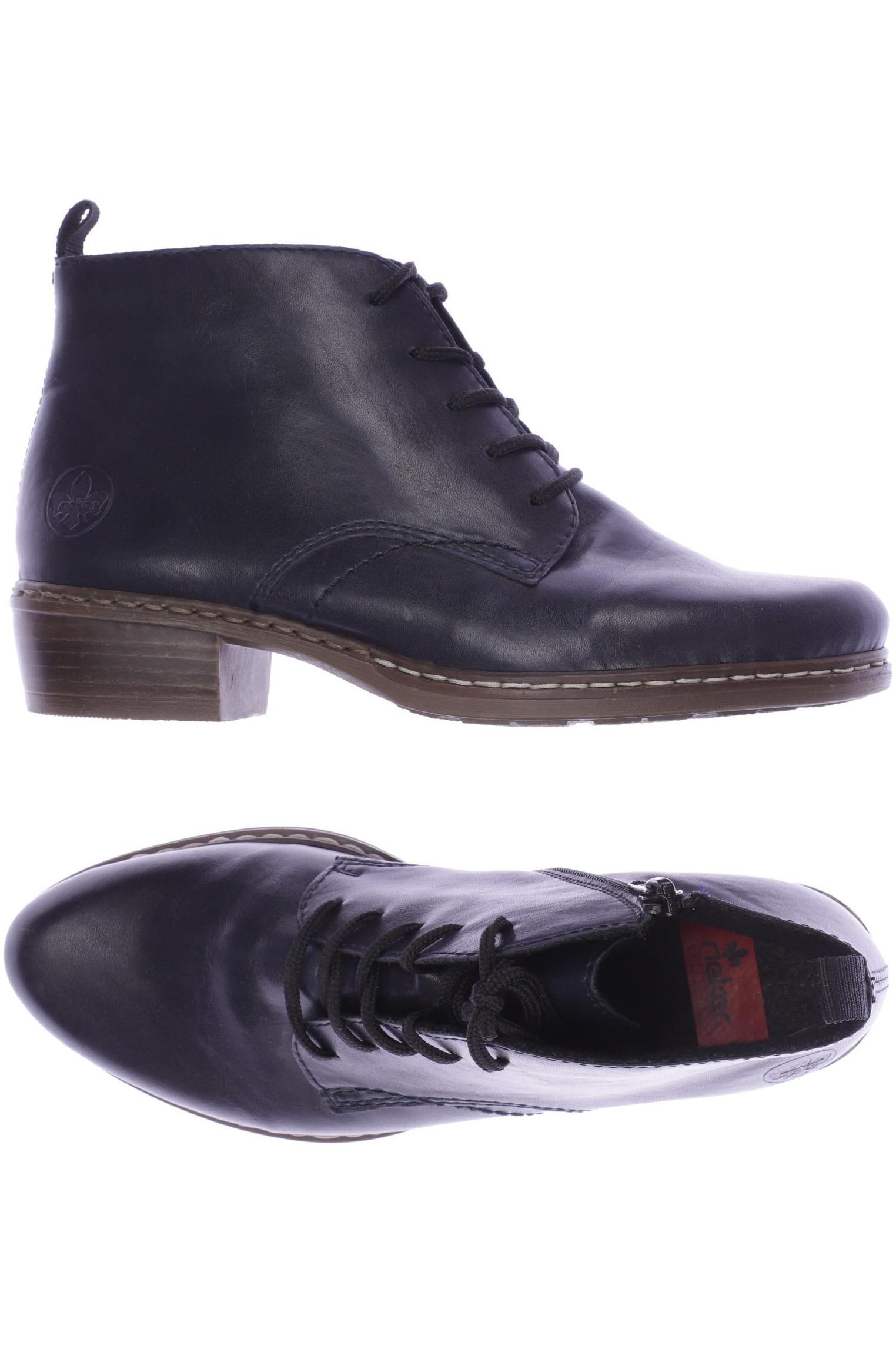 

Rieker Damen Stiefelette, marineblau, Gr. 37