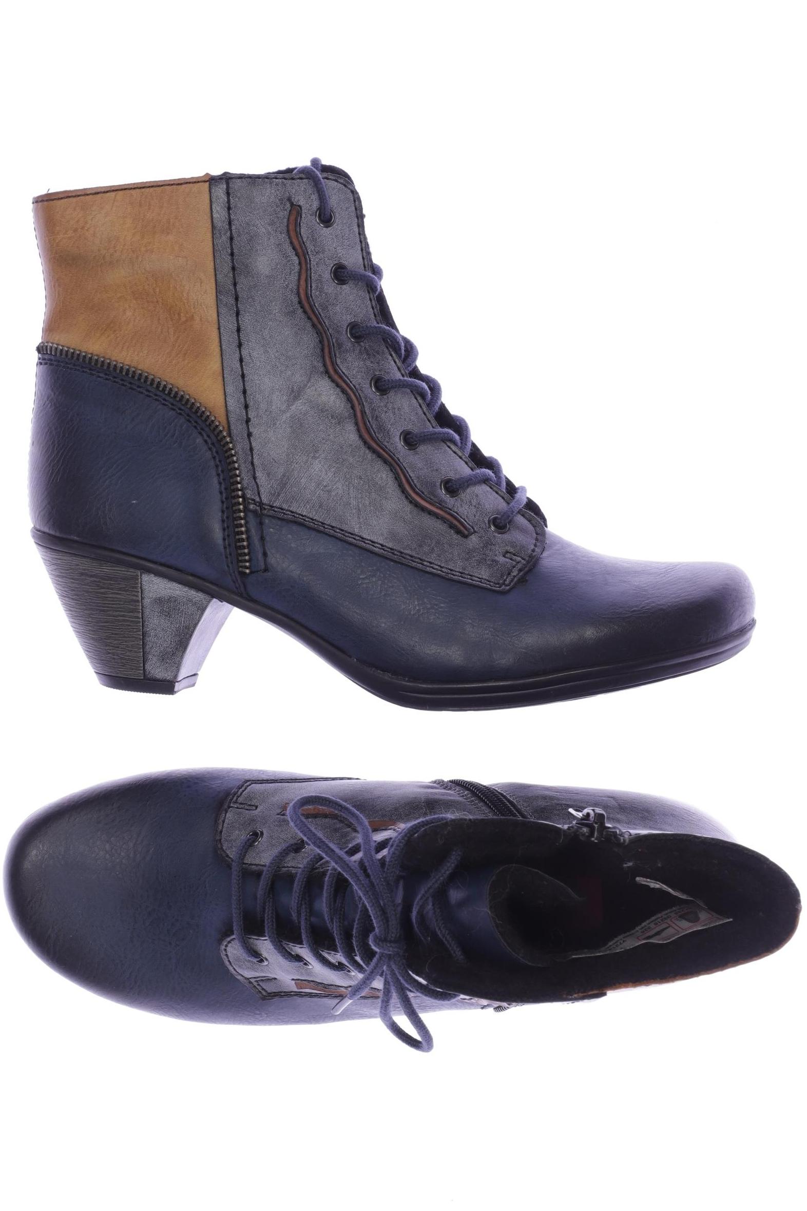

Rieker Damen Stiefelette, marineblau, Gr. 38
