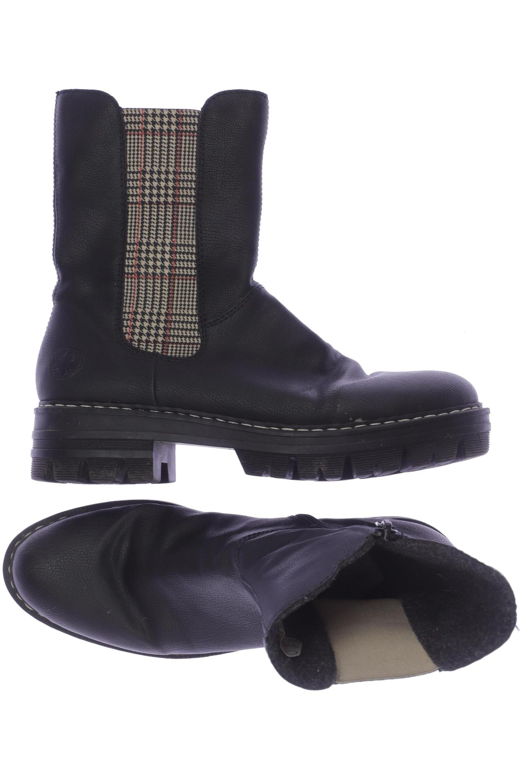 

Rieker Damen Stiefelette, schwarz, Gr. 40