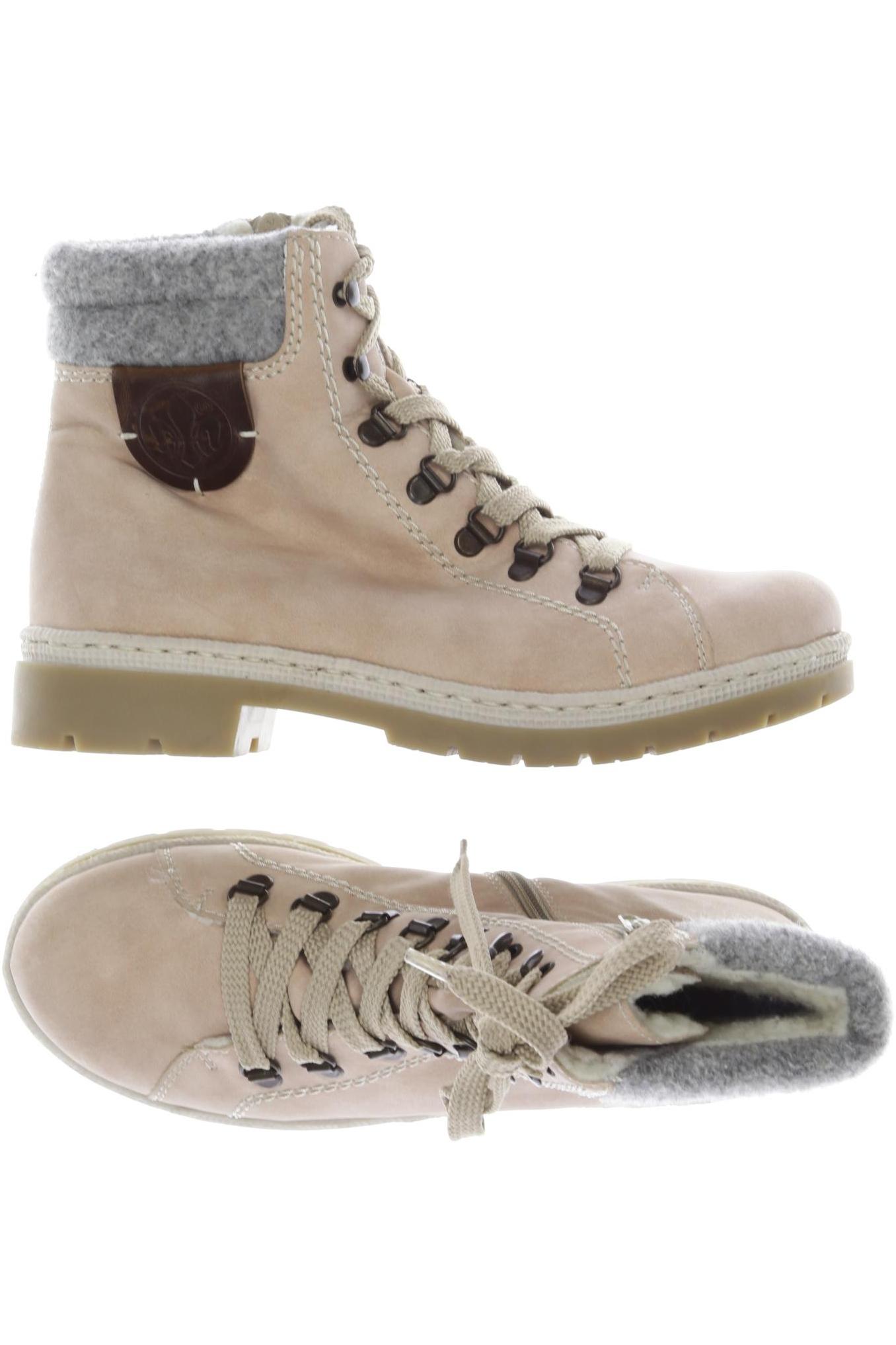 

Rieker Damen Stiefelette, beige, Gr. 37