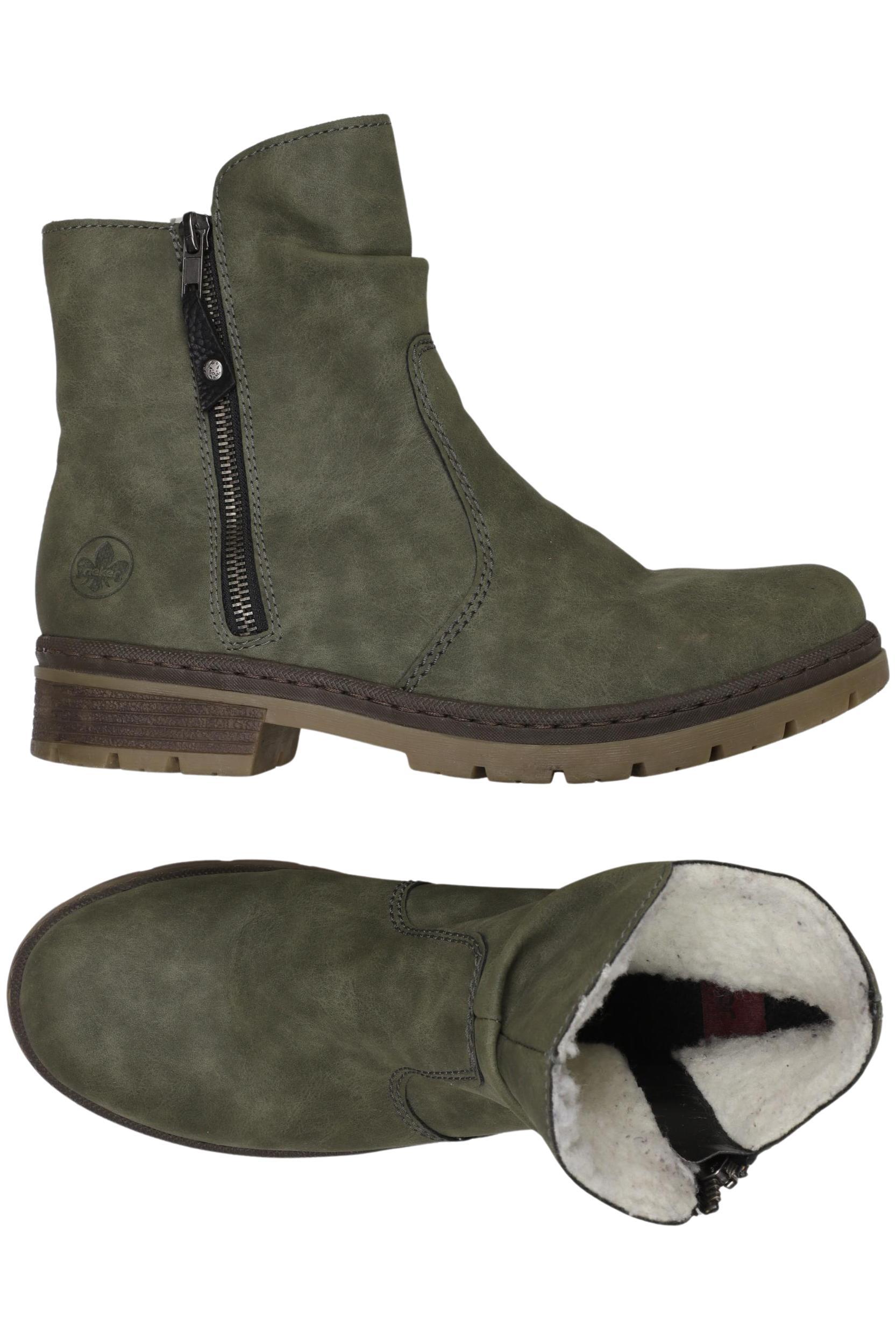 

Rieker Damen Stiefelette, grün, Gr. 40