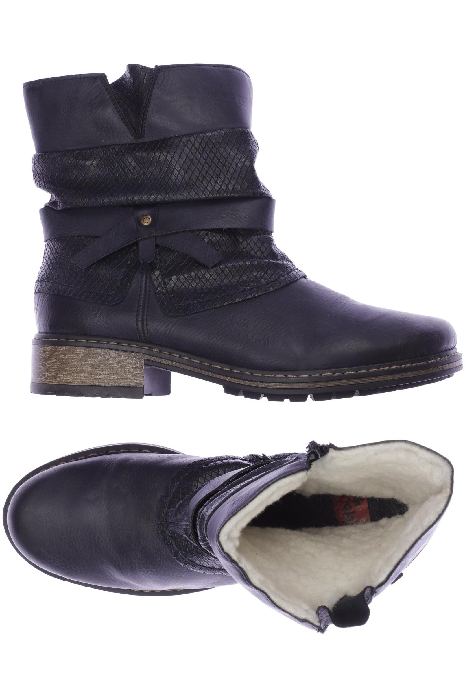 

Rieker Damen Stiefelette, marineblau, Gr. 37